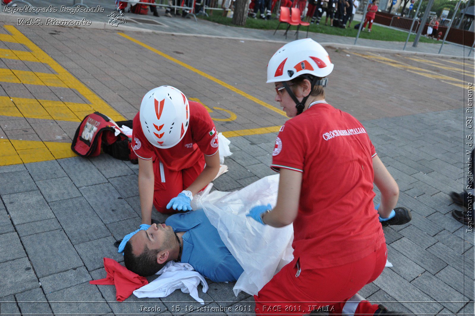 Jesolo - 15-18 settembre 2011 - FACE 2011, ITALIA -  Croce Rossa Italiana - Ispettorato Regionale Volontari del Soccorso Piemonte