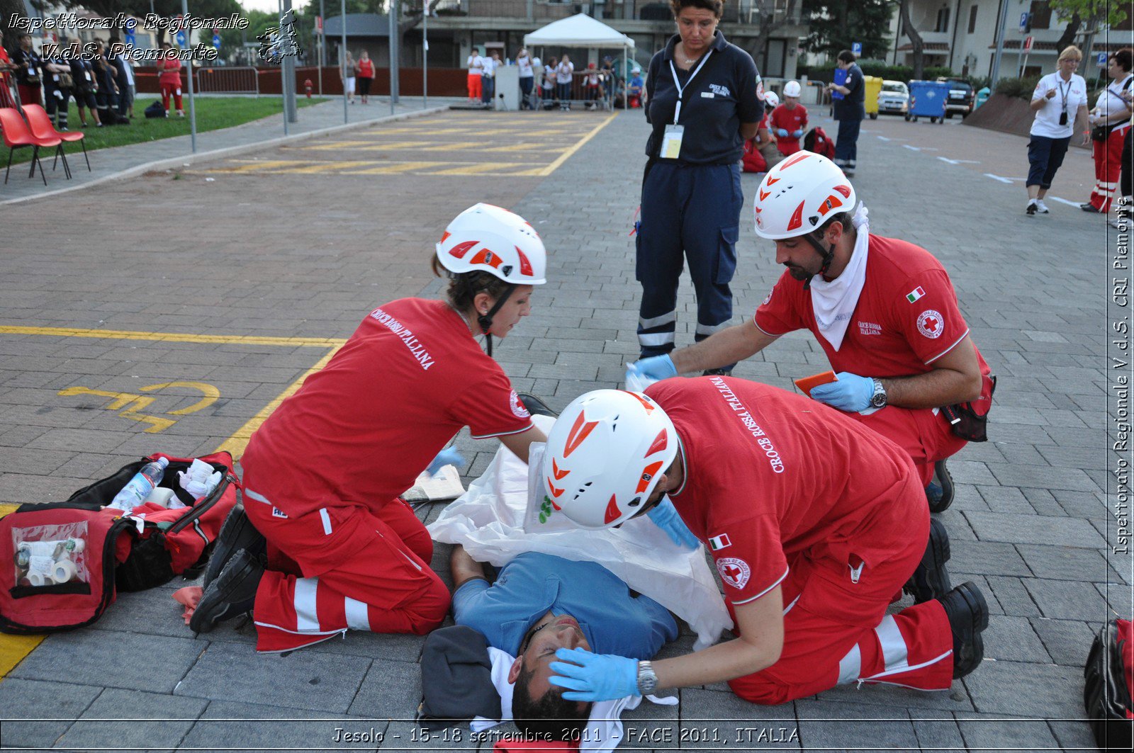 Jesolo - 15-18 settembre 2011 - FACE 2011, ITALIA -  Croce Rossa Italiana - Ispettorato Regionale Volontari del Soccorso Piemonte