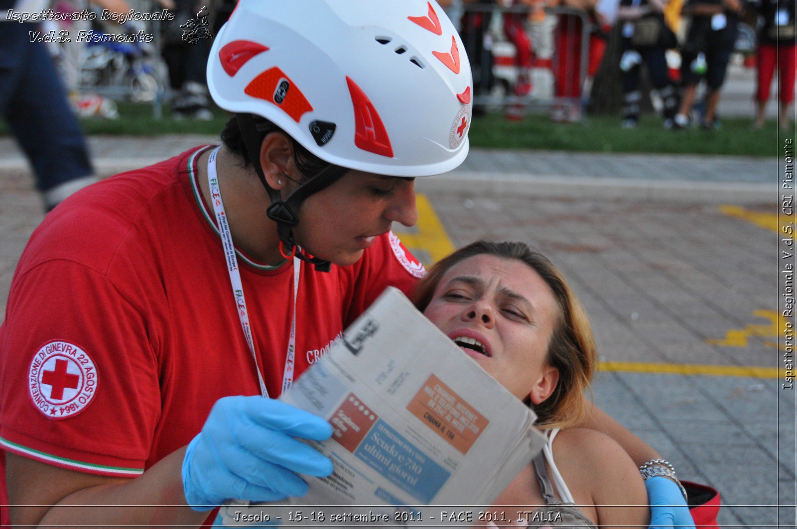 Jesolo - 15-18 settembre 2011 - FACE 2011, ITALIA -  Croce Rossa Italiana - Ispettorato Regionale Volontari del Soccorso Piemonte