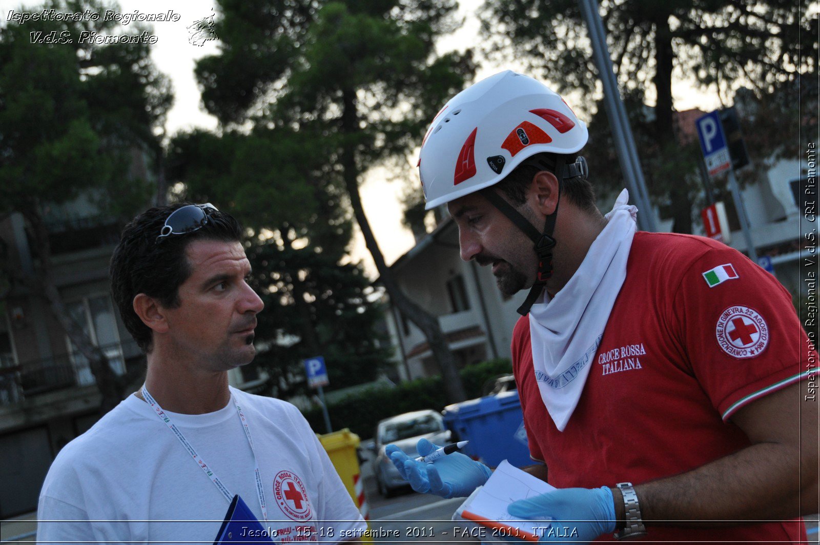 Jesolo - 15-18 settembre 2011 - FACE 2011, ITALIA -  Croce Rossa Italiana - Ispettorato Regionale Volontari del Soccorso Piemonte