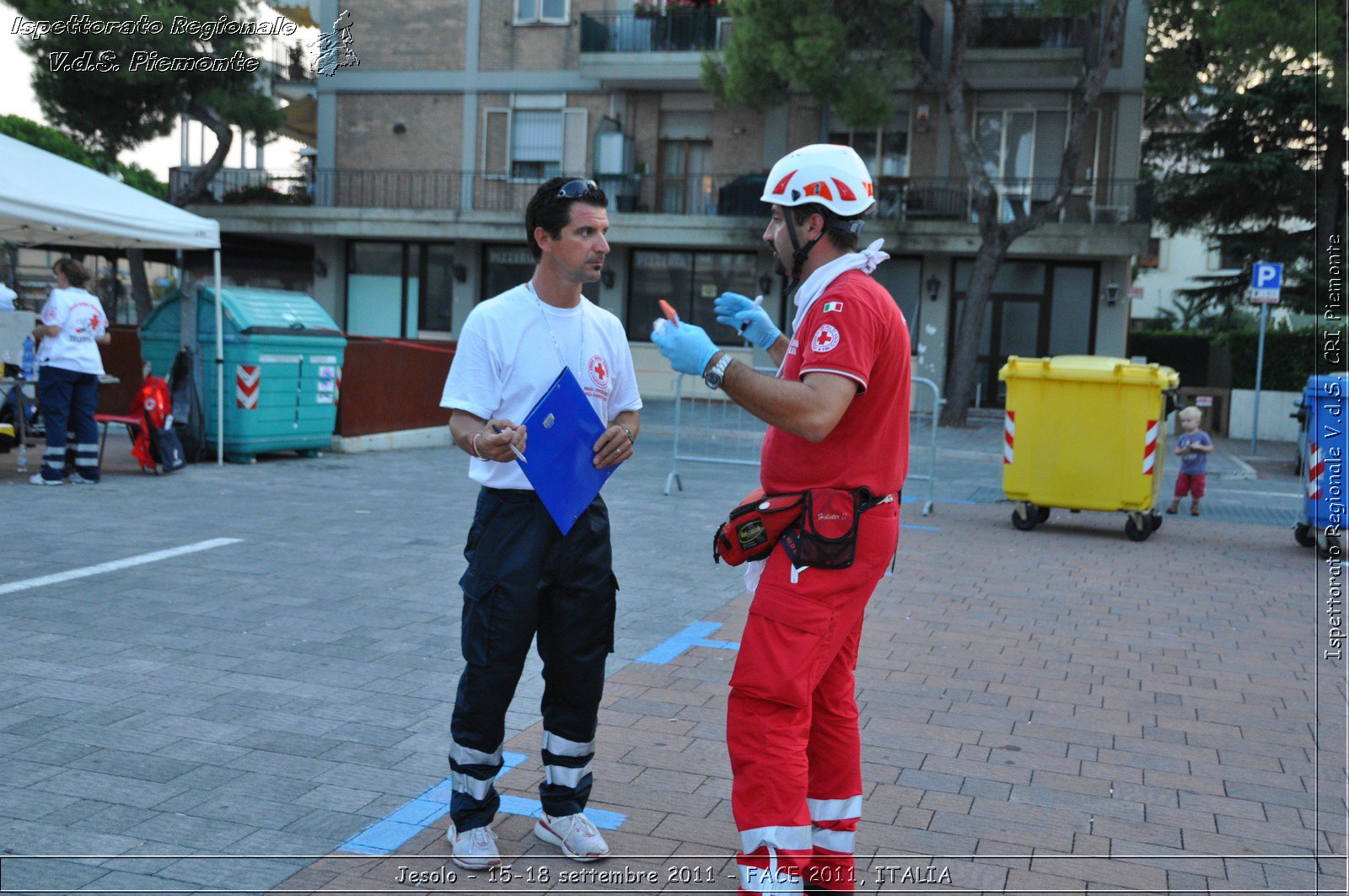 Jesolo - 15-18 settembre 2011 - FACE 2011, ITALIA -  Croce Rossa Italiana - Ispettorato Regionale Volontari del Soccorso Piemonte