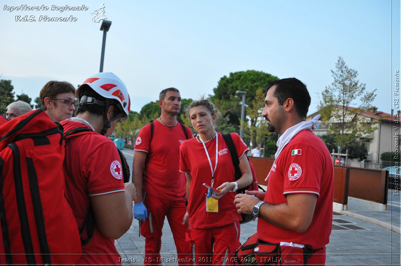 Jesolo - 15-18 settembre 2011 - FACE 2011, ITALIA -  Croce Rossa Italiana - Ispettorato Regionale Volontari del Soccorso Piemonte