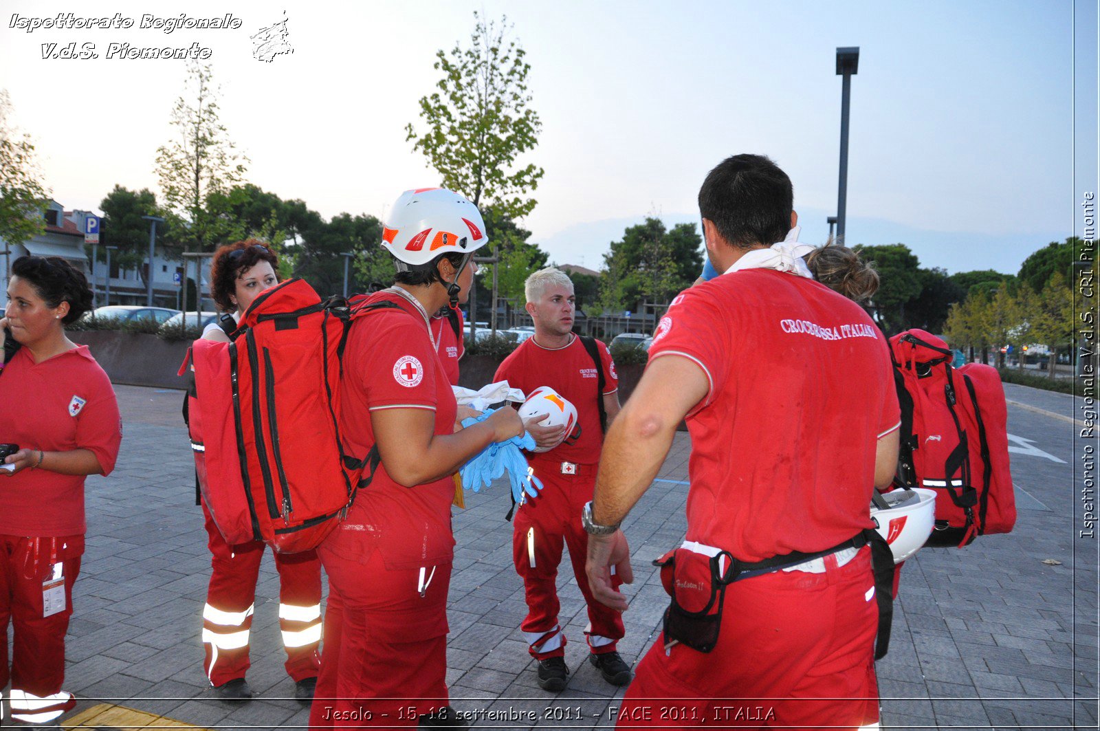 Jesolo - 15-18 settembre 2011 - FACE 2011, ITALIA -  Croce Rossa Italiana - Ispettorato Regionale Volontari del Soccorso Piemonte