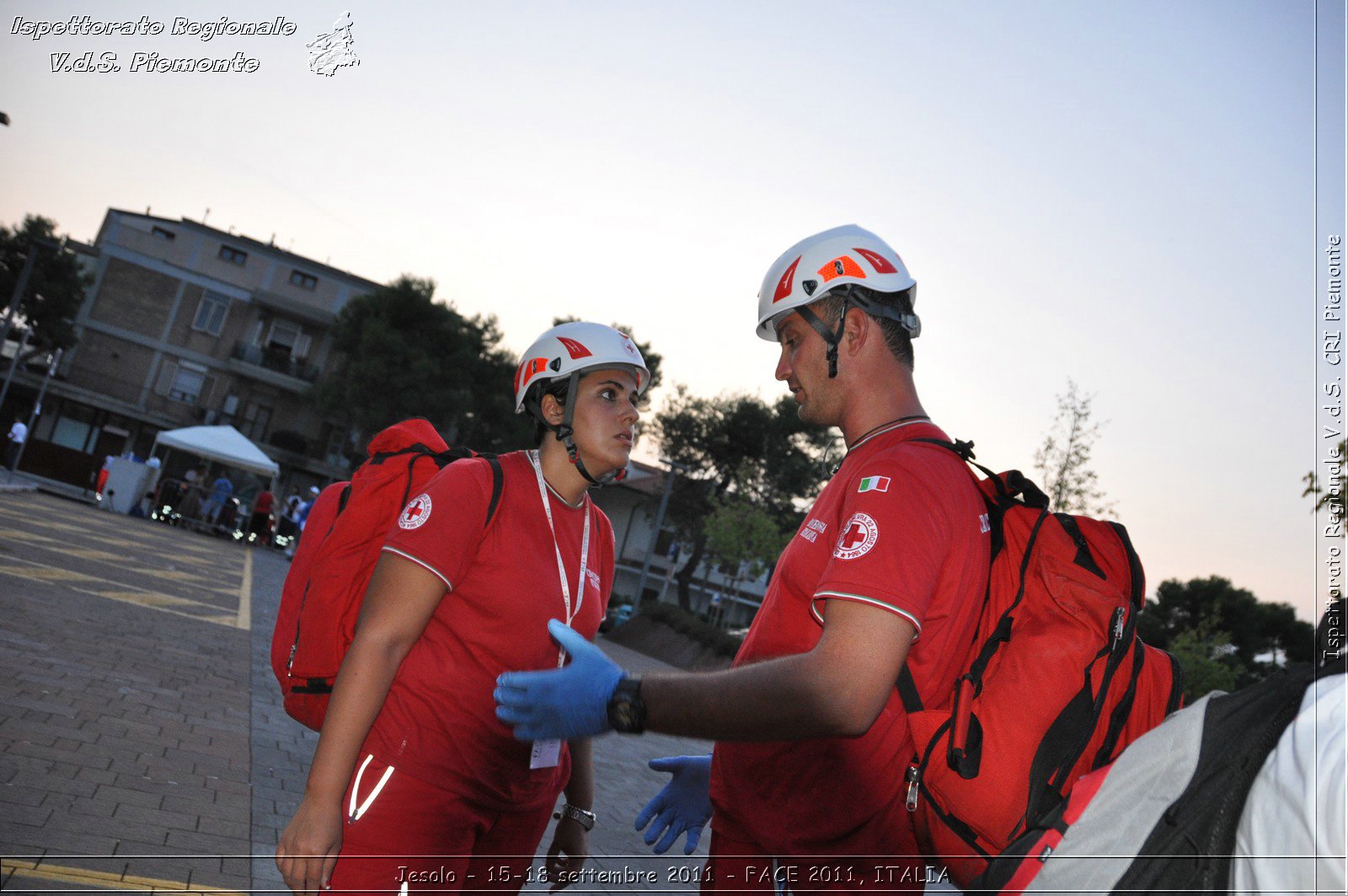 Jesolo - 15-18 settembre 2011 - FACE 2011, ITALIA -  Croce Rossa Italiana - Ispettorato Regionale Volontari del Soccorso Piemonte