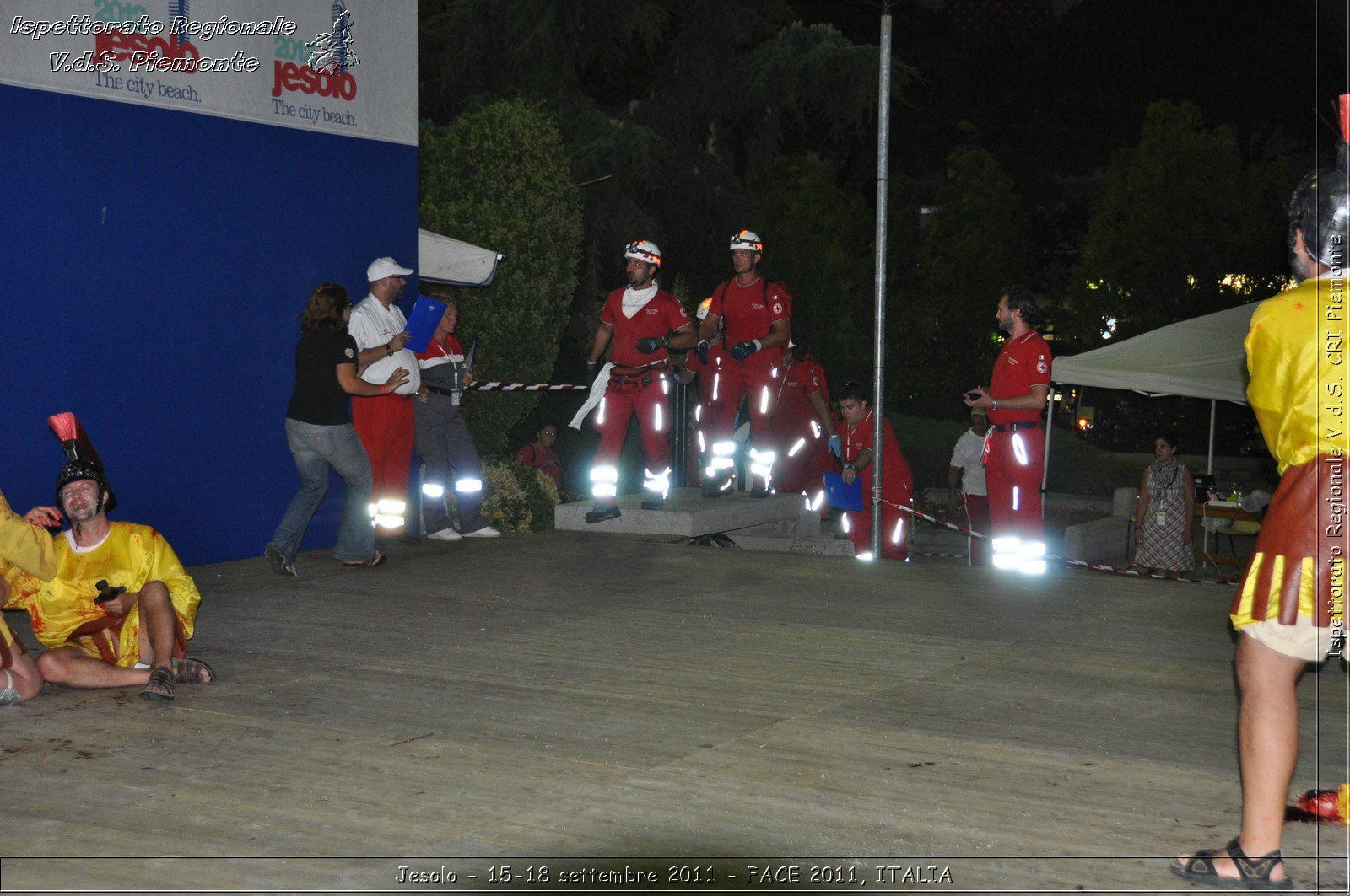 Jesolo - 15-18 settembre 2011 - FACE 2011, ITALIA -  Croce Rossa Italiana - Ispettorato Regionale Volontari del Soccorso Piemonte