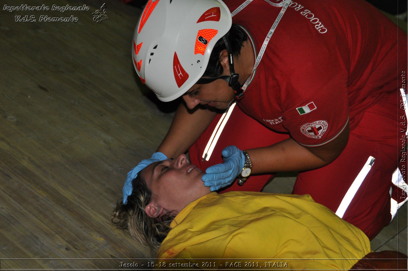 Jesolo - 15-18 settembre 2011 - FACE 2011, ITALIA -  Croce Rossa Italiana - Ispettorato Regionale Volontari del Soccorso Piemonte