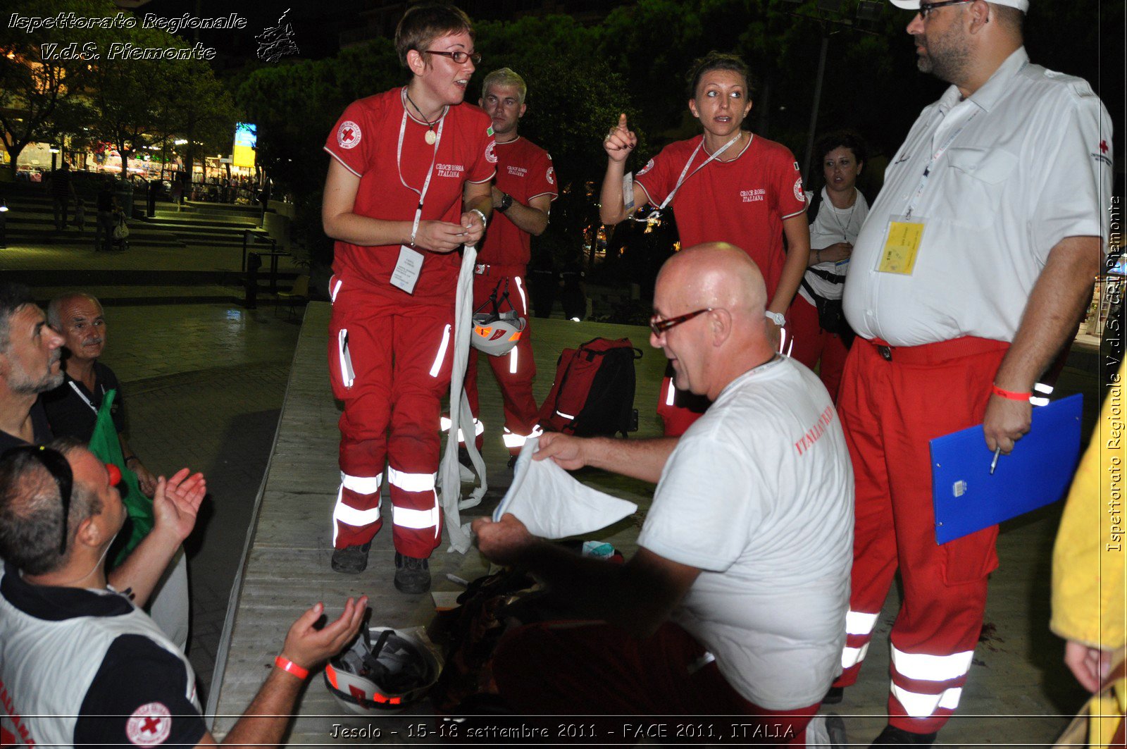 Jesolo - 15-18 settembre 2011 - FACE 2011, ITALIA -  Croce Rossa Italiana - Ispettorato Regionale Volontari del Soccorso Piemonte