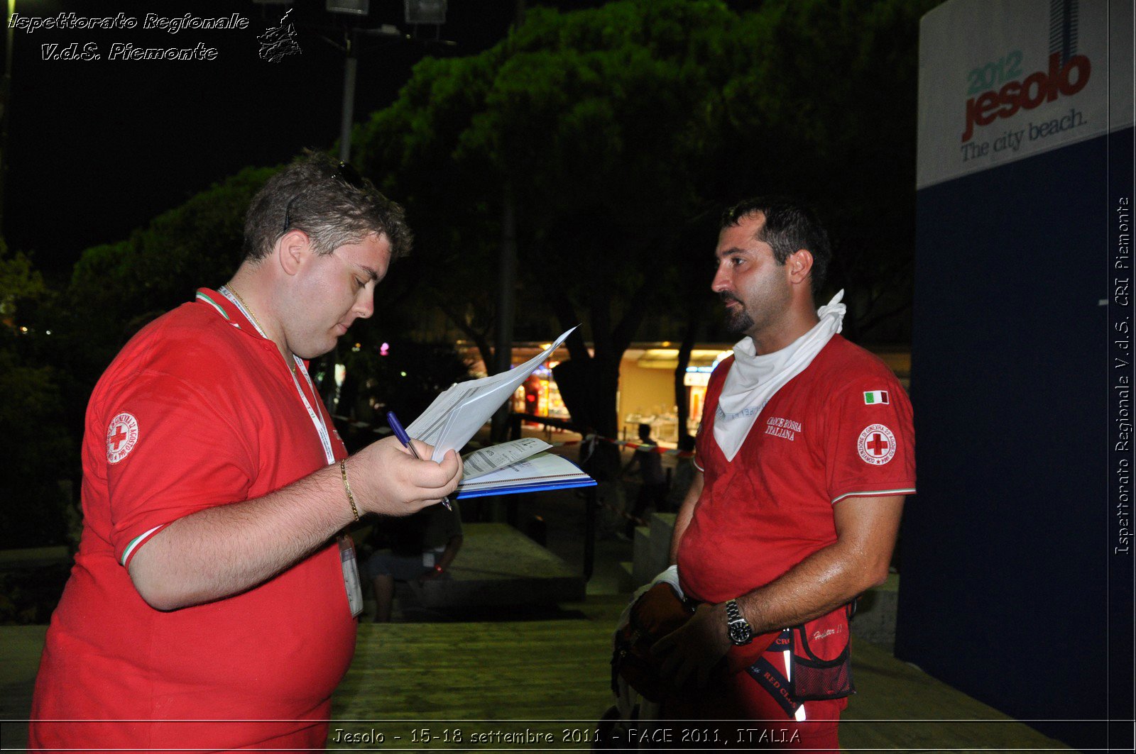 Jesolo - 15-18 settembre 2011 - FACE 2011, ITALIA -  Croce Rossa Italiana - Ispettorato Regionale Volontari del Soccorso Piemonte