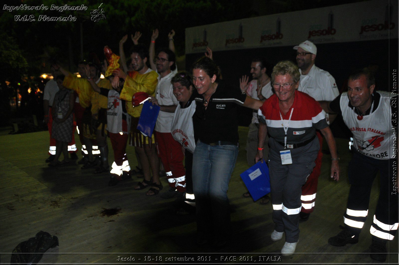 Jesolo - 15-18 settembre 2011 - FACE 2011, ITALIA -  Croce Rossa Italiana - Ispettorato Regionale Volontari del Soccorso Piemonte