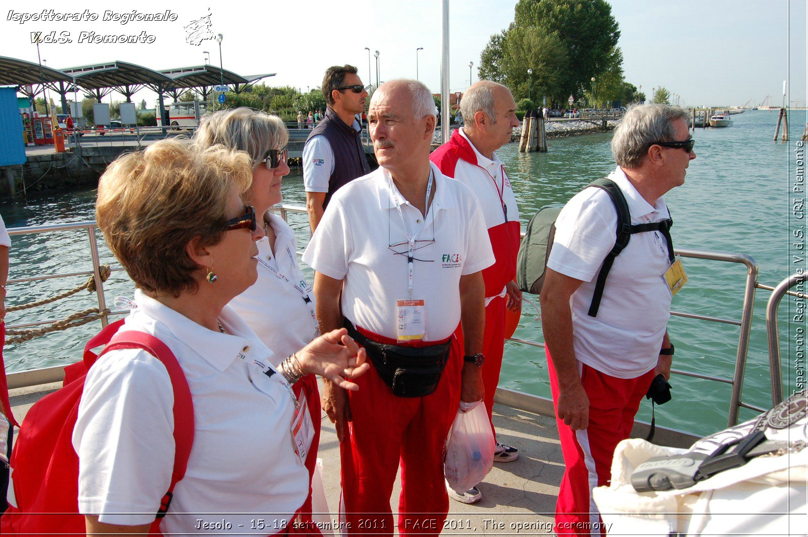 Jesolo - 15-18 settembre 2011 - FACE 2011, The opening ceremony -  Croce Rossa Italiana - Ispettorato Regionale Volontari del Soccorso Piemonte