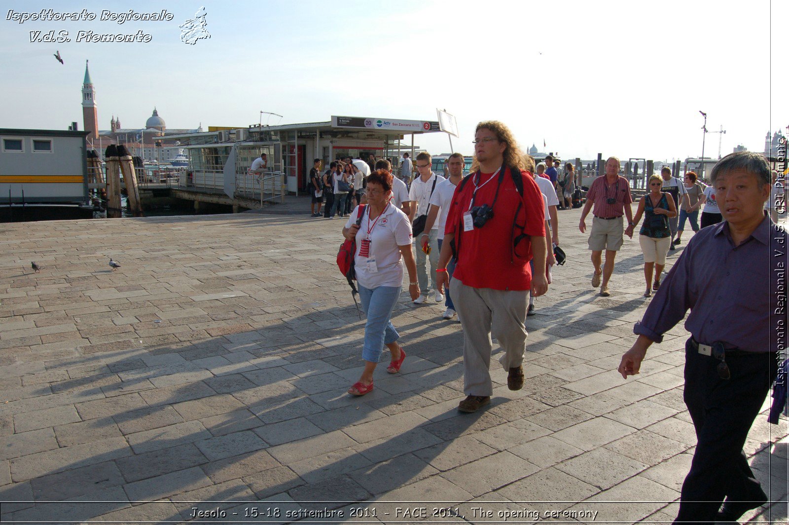 Jesolo - 15-18 settembre 2011 - FACE 2011, The opening ceremony -  Croce Rossa Italiana - Ispettorato Regionale Volontari del Soccorso Piemonte