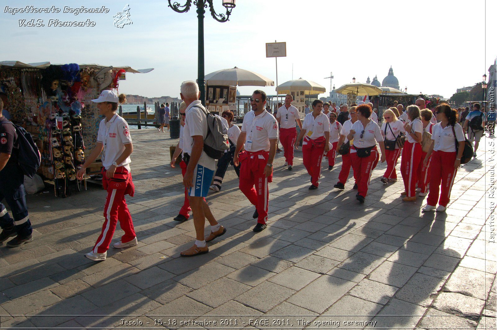 Jesolo - 15-18 settembre 2011 - FACE 2011, The opening ceremony -  Croce Rossa Italiana - Ispettorato Regionale Volontari del Soccorso Piemonte