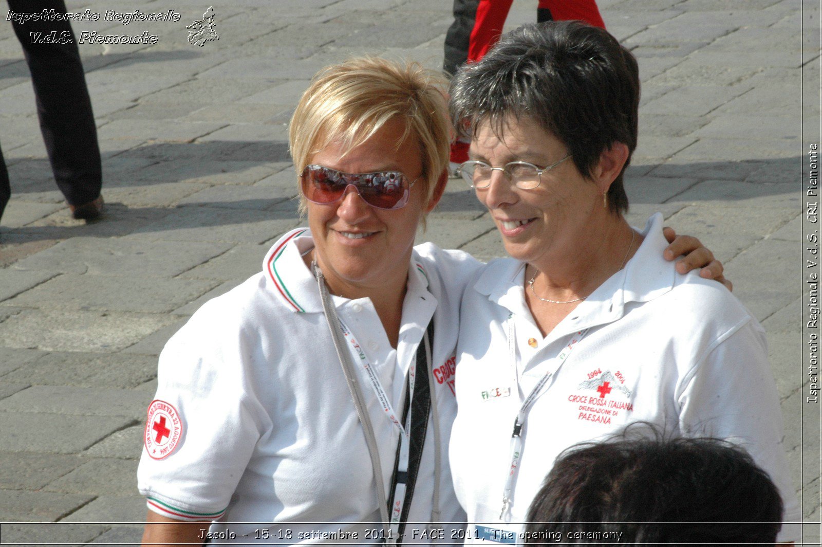 Jesolo - 15-18 settembre 2011 - FACE 2011, The opening ceremony -  Croce Rossa Italiana - Ispettorato Regionale Volontari del Soccorso Piemonte