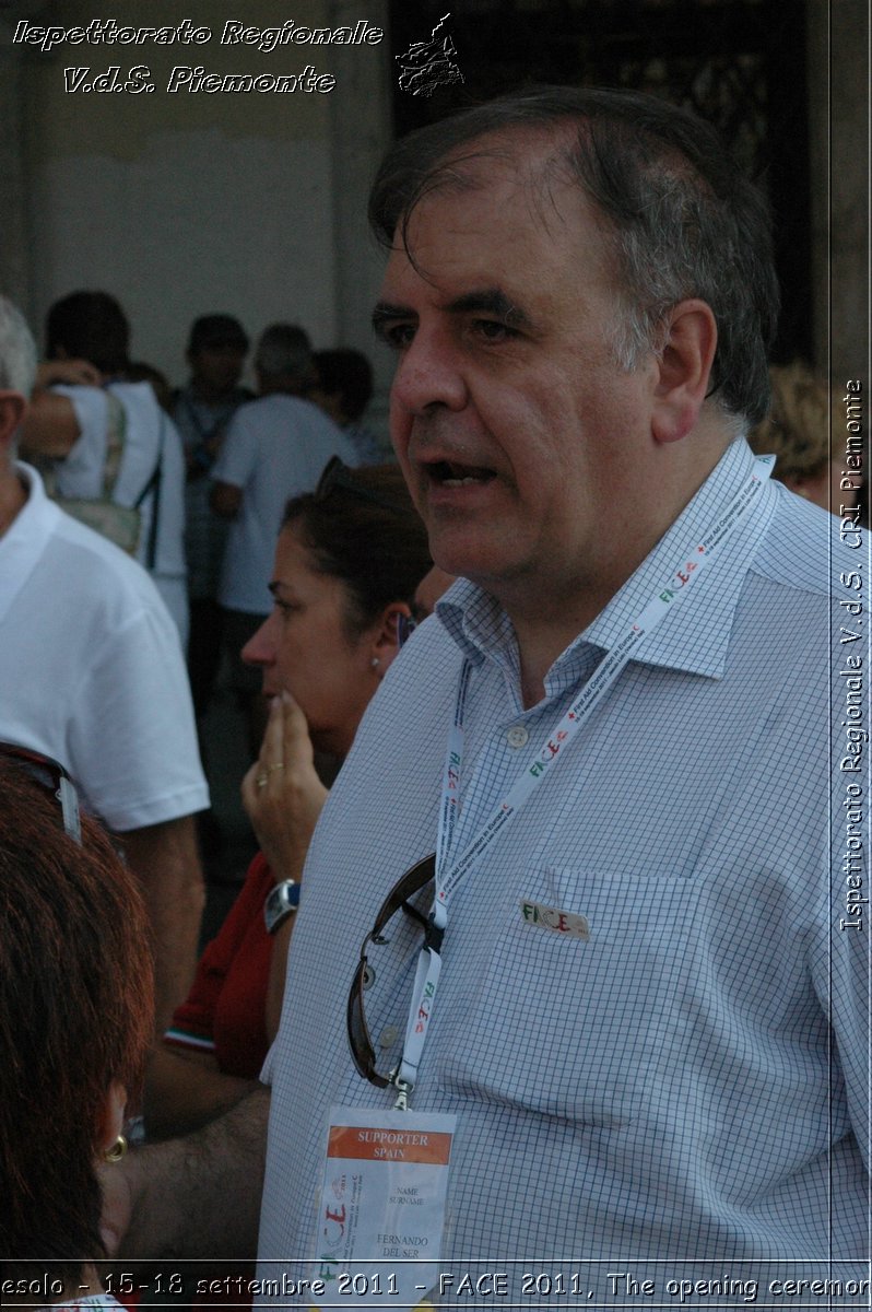 Jesolo - 15-18 settembre 2011 - FACE 2011, The opening ceremony -  Croce Rossa Italiana - Ispettorato Regionale Volontari del Soccorso Piemonte