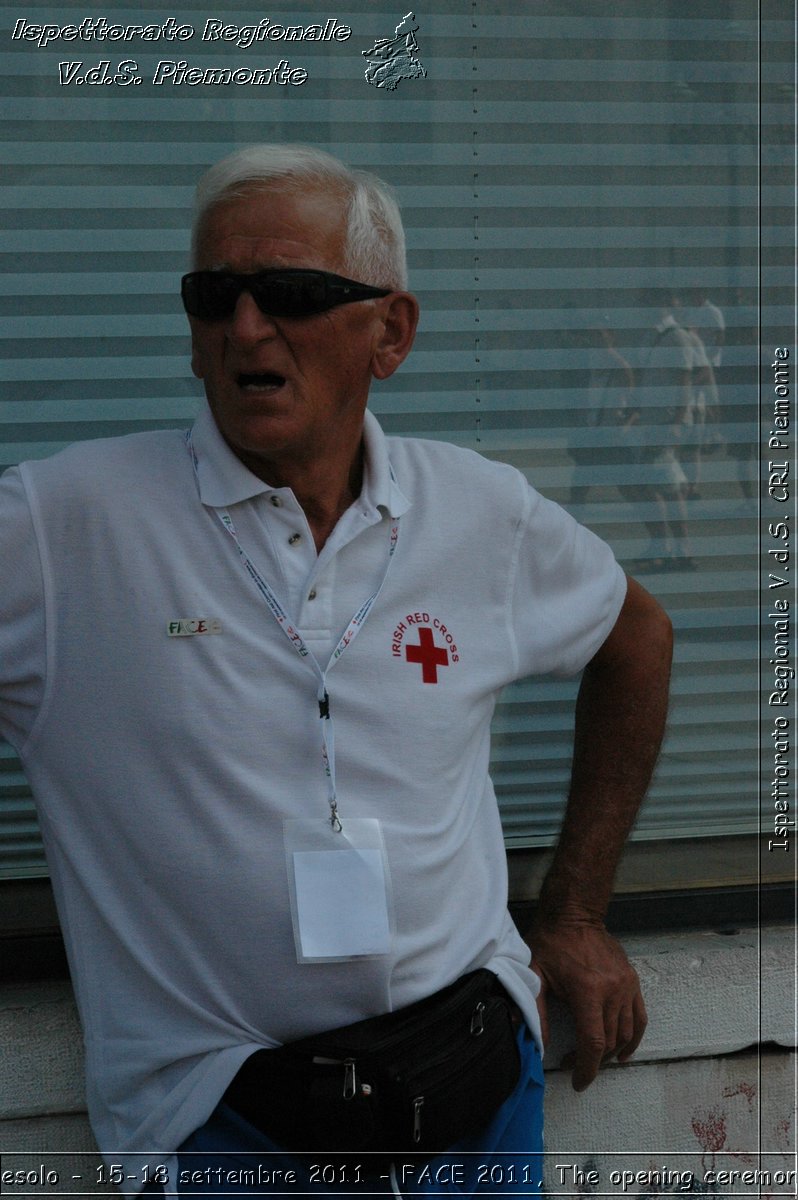Jesolo - 15-18 settembre 2011 - FACE 2011, The opening ceremony -  Croce Rossa Italiana - Ispettorato Regionale Volontari del Soccorso Piemonte