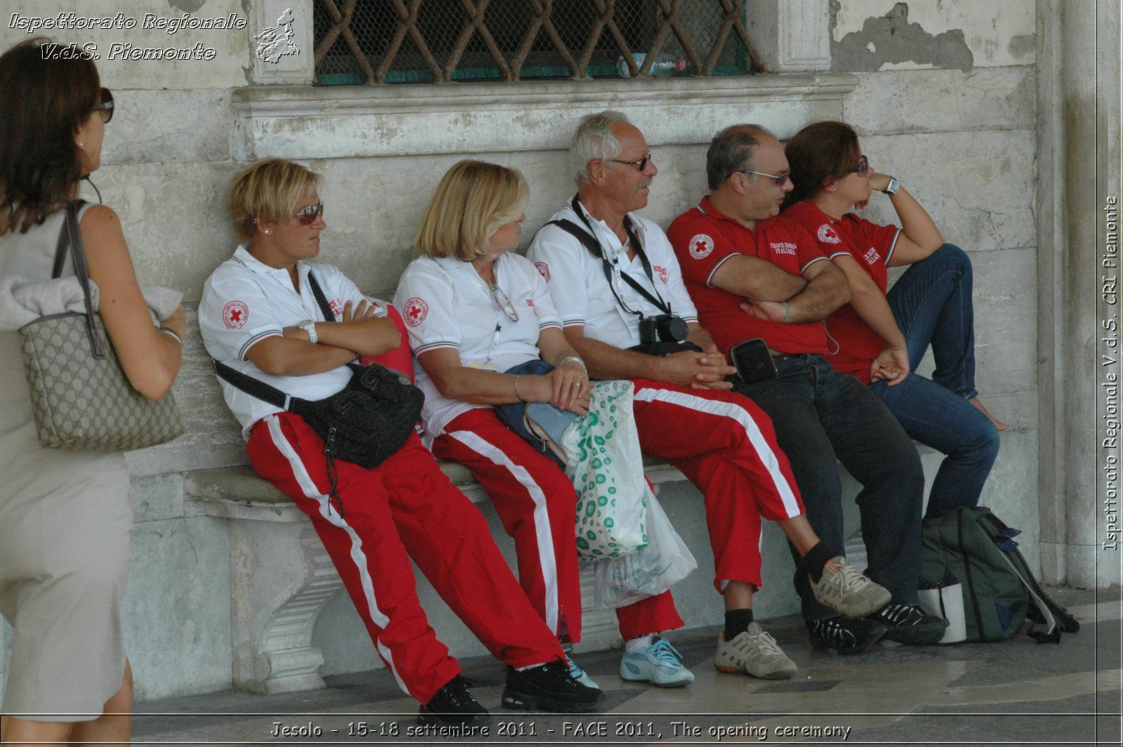Jesolo - 15-18 settembre 2011 - FACE 2011, The opening ceremony -  Croce Rossa Italiana - Ispettorato Regionale Volontari del Soccorso Piemonte