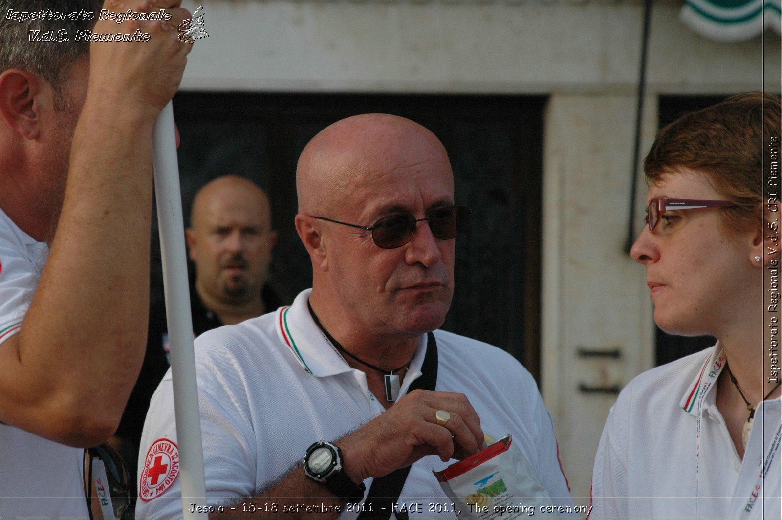 Jesolo - 15-18 settembre 2011 - FACE 2011, The opening ceremony -  Croce Rossa Italiana - Ispettorato Regionale Volontari del Soccorso Piemonte