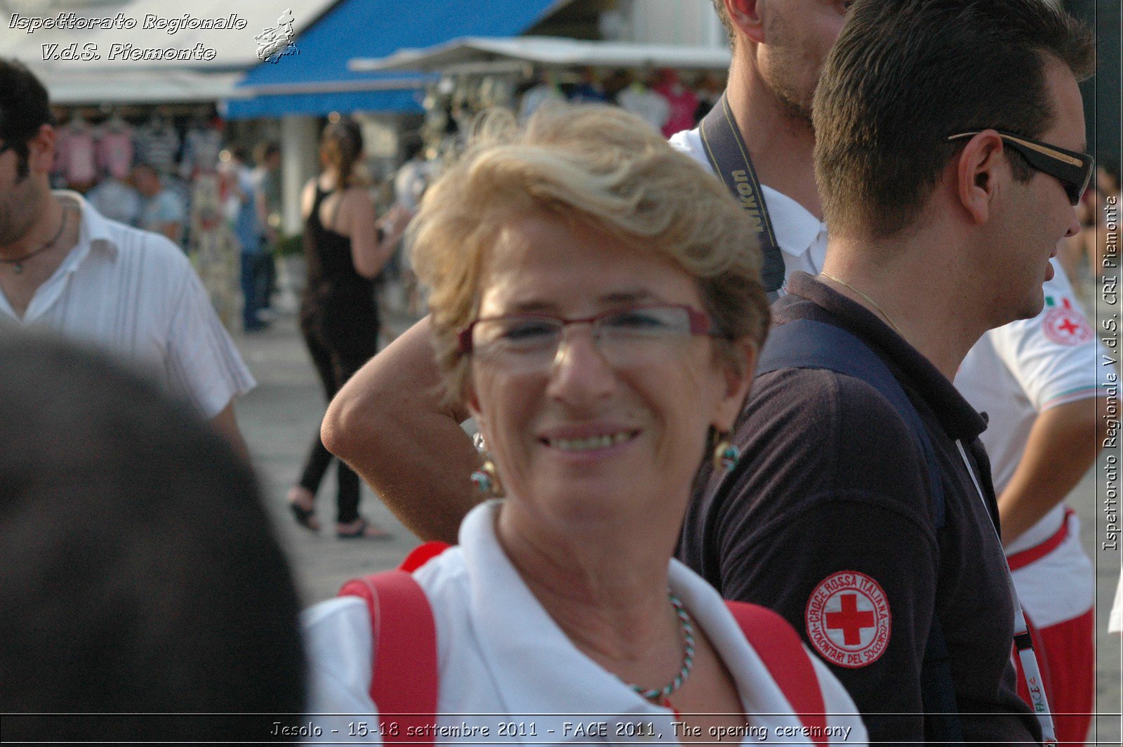 Jesolo - 15-18 settembre 2011 - FACE 2011, The opening ceremony -  Croce Rossa Italiana - Ispettorato Regionale Volontari del Soccorso Piemonte