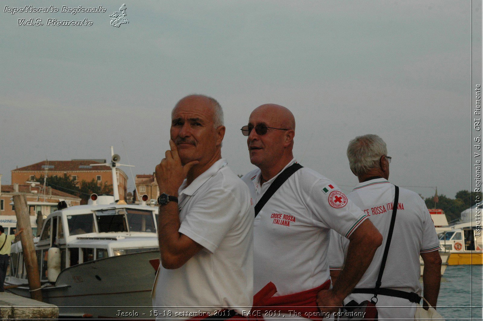 Jesolo - 15-18 settembre 2011 - FACE 2011, The opening ceremony -  Croce Rossa Italiana - Ispettorato Regionale Volontari del Soccorso Piemonte