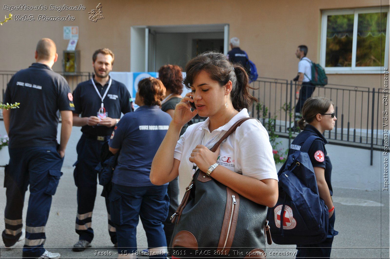 Jesolo - 15-18 settembre 2011 - FACE 2011, The opening ceremony -  Croce Rossa Italiana - Ispettorato Regionale Volontari del Soccorso Piemonte