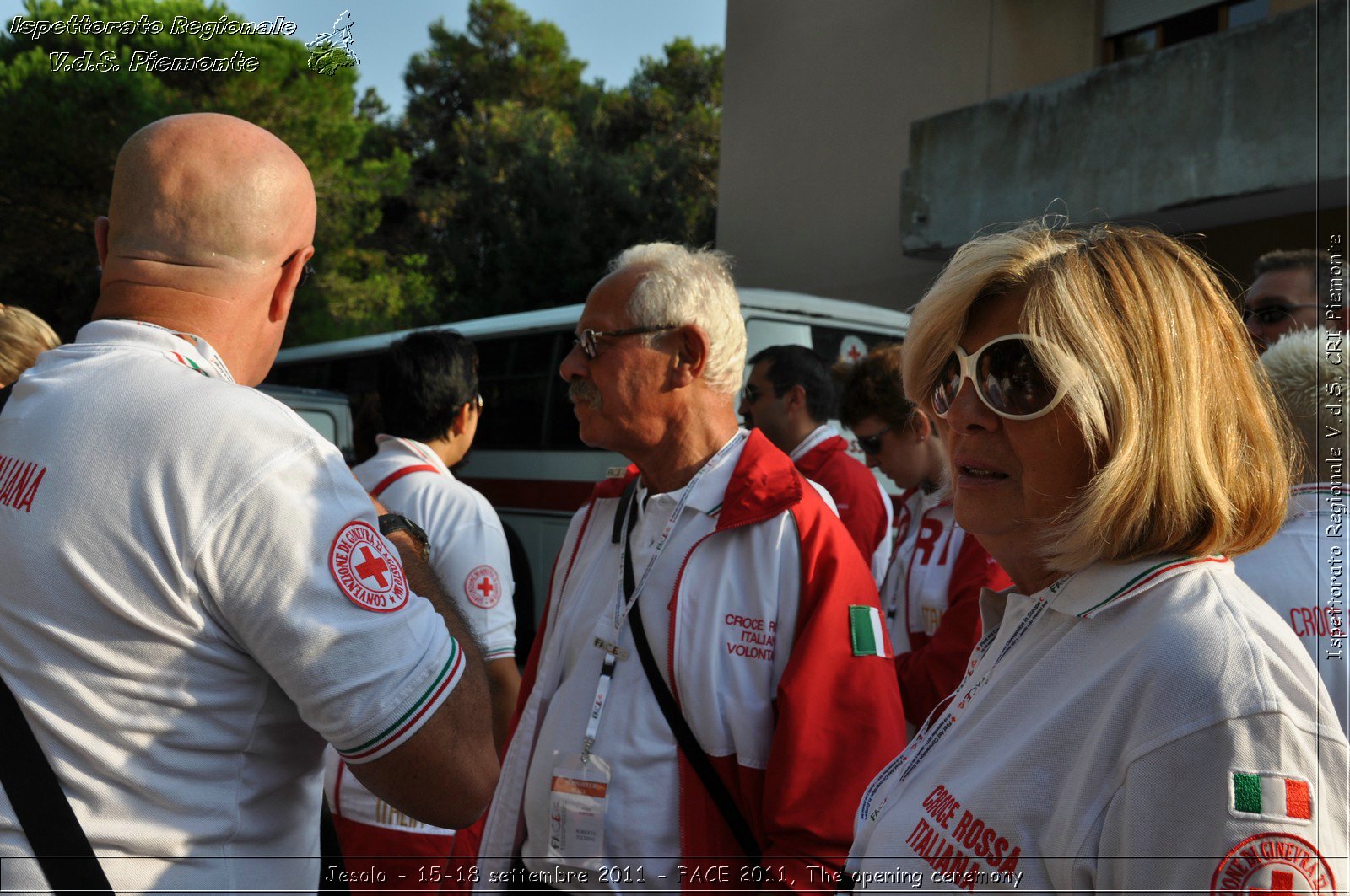 Jesolo - 15-18 settembre 2011 - FACE 2011, The opening ceremony -  Croce Rossa Italiana - Ispettorato Regionale Volontari del Soccorso Piemonte