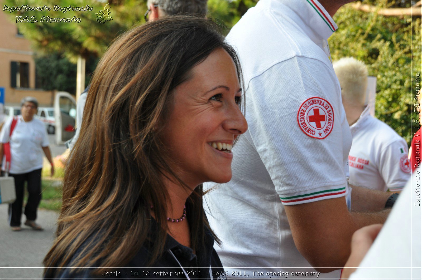 Jesolo - 15-18 settembre 2011 - FACE 2011, The opening ceremony -  Croce Rossa Italiana - Ispettorato Regionale Volontari del Soccorso Piemonte