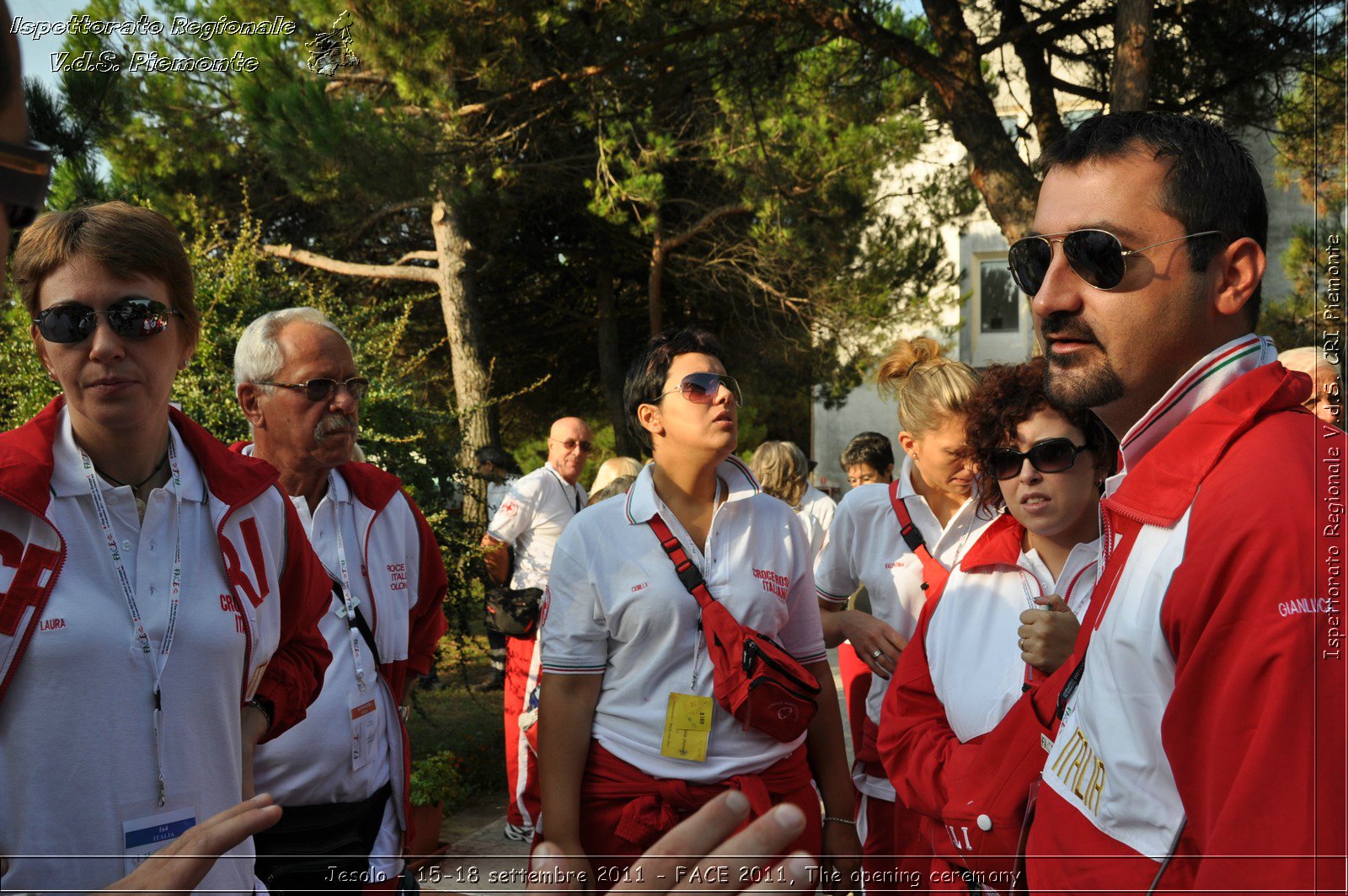 Jesolo - 15-18 settembre 2011 - FACE 2011, The opening ceremony -  Croce Rossa Italiana - Ispettorato Regionale Volontari del Soccorso Piemonte