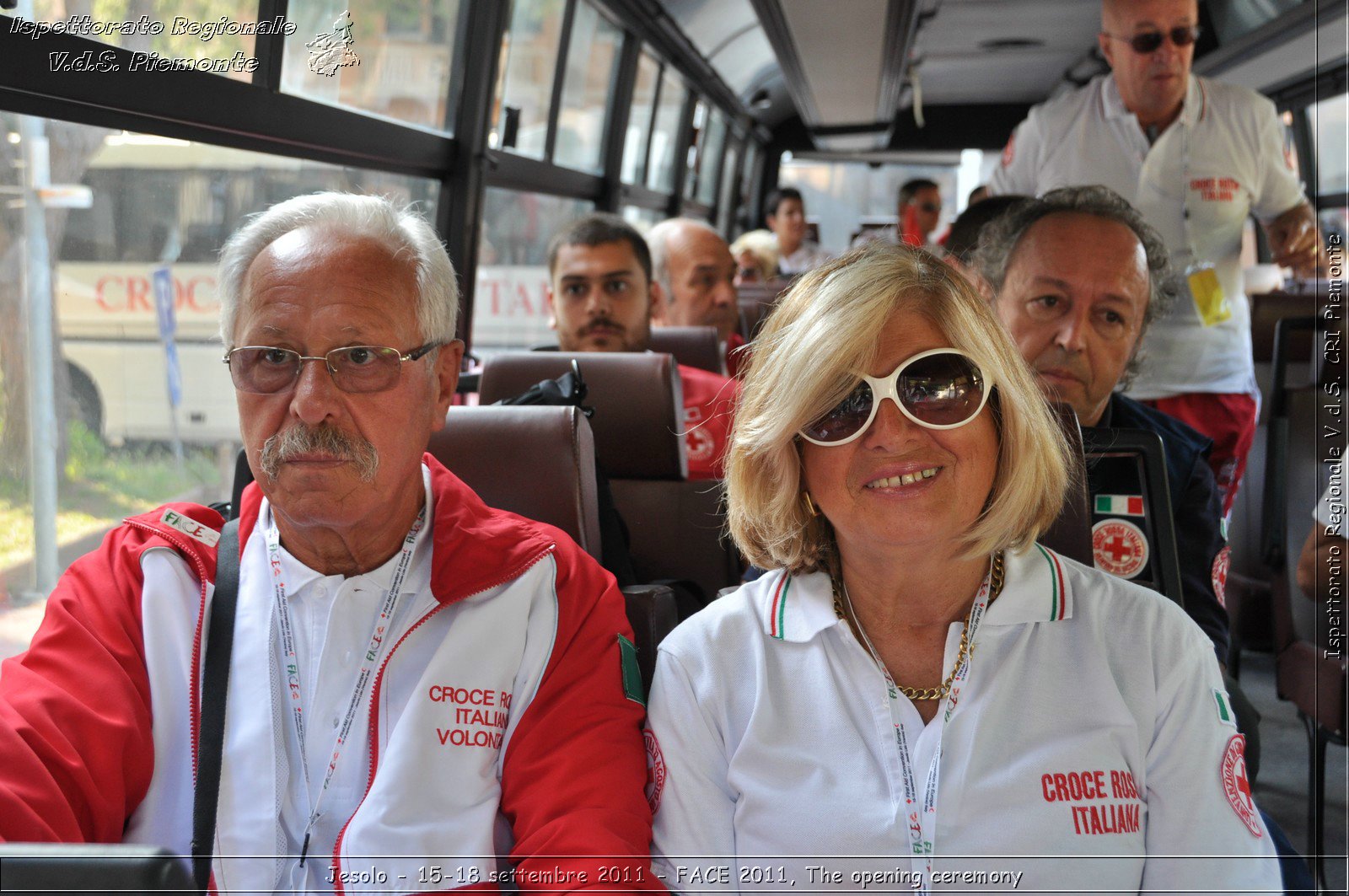 Jesolo - 15-18 settembre 2011 - FACE 2011, The opening ceremony -  Croce Rossa Italiana - Ispettorato Regionale Volontari del Soccorso Piemonte