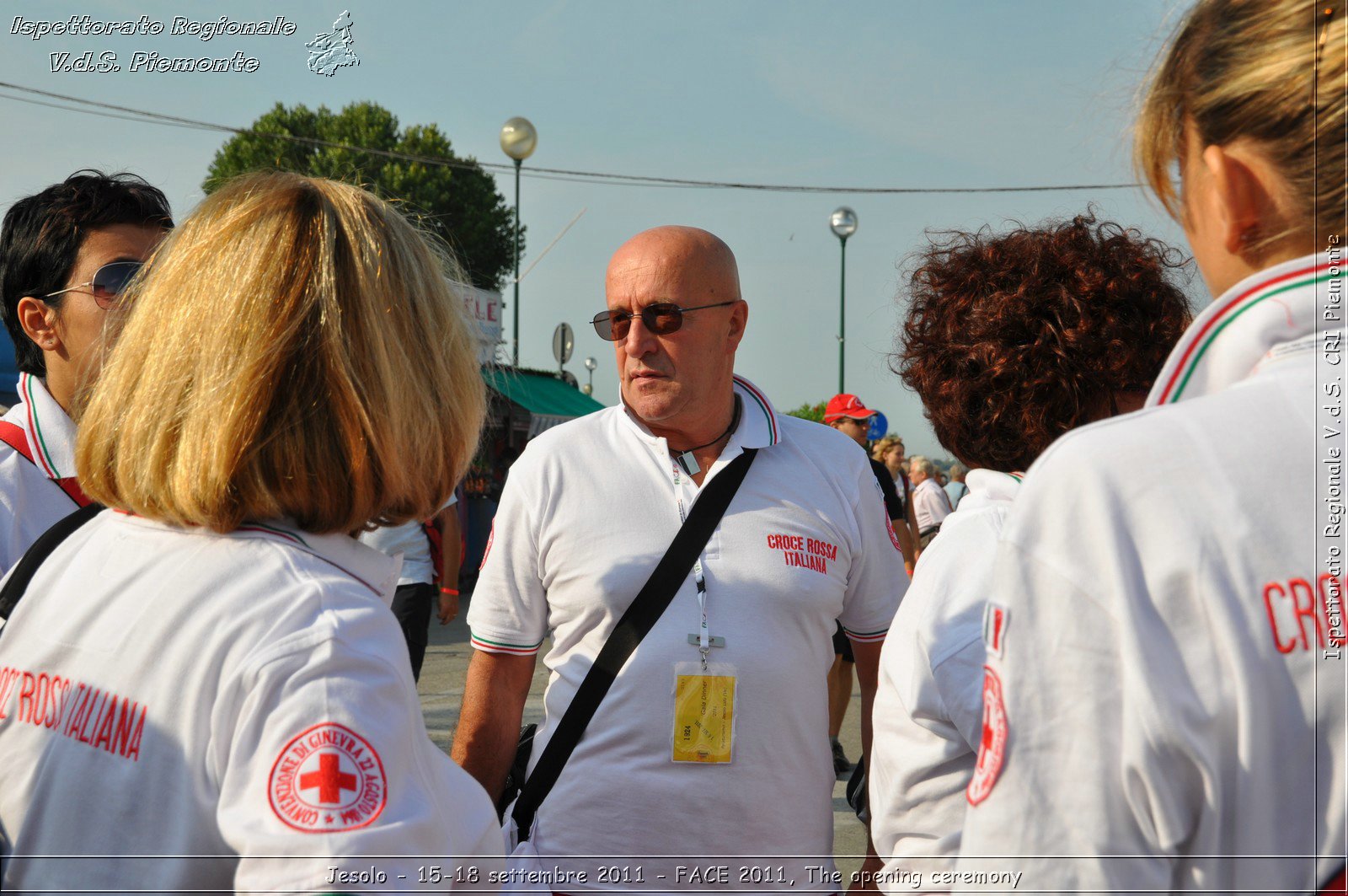 Jesolo - 15-18 settembre 2011 - FACE 2011, The opening ceremony -  Croce Rossa Italiana - Ispettorato Regionale Volontari del Soccorso Piemonte