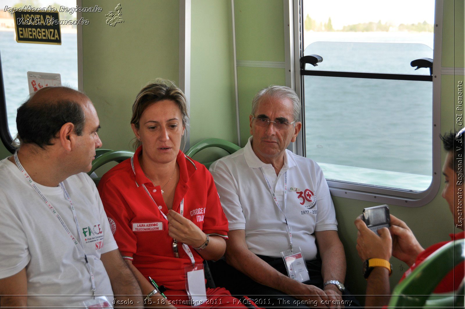 Jesolo - 15-18 settembre 2011 - FACE 2011, The opening ceremony -  Croce Rossa Italiana - Ispettorato Regionale Volontari del Soccorso Piemonte