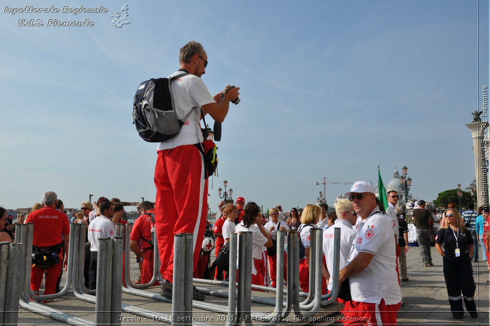 Jesolo - 15-18 settembre 2011 - FACE 2011, The opening ceremony -  Croce Rossa Italiana - Ispettorato Regionale Volontari del Soccorso Piemonte