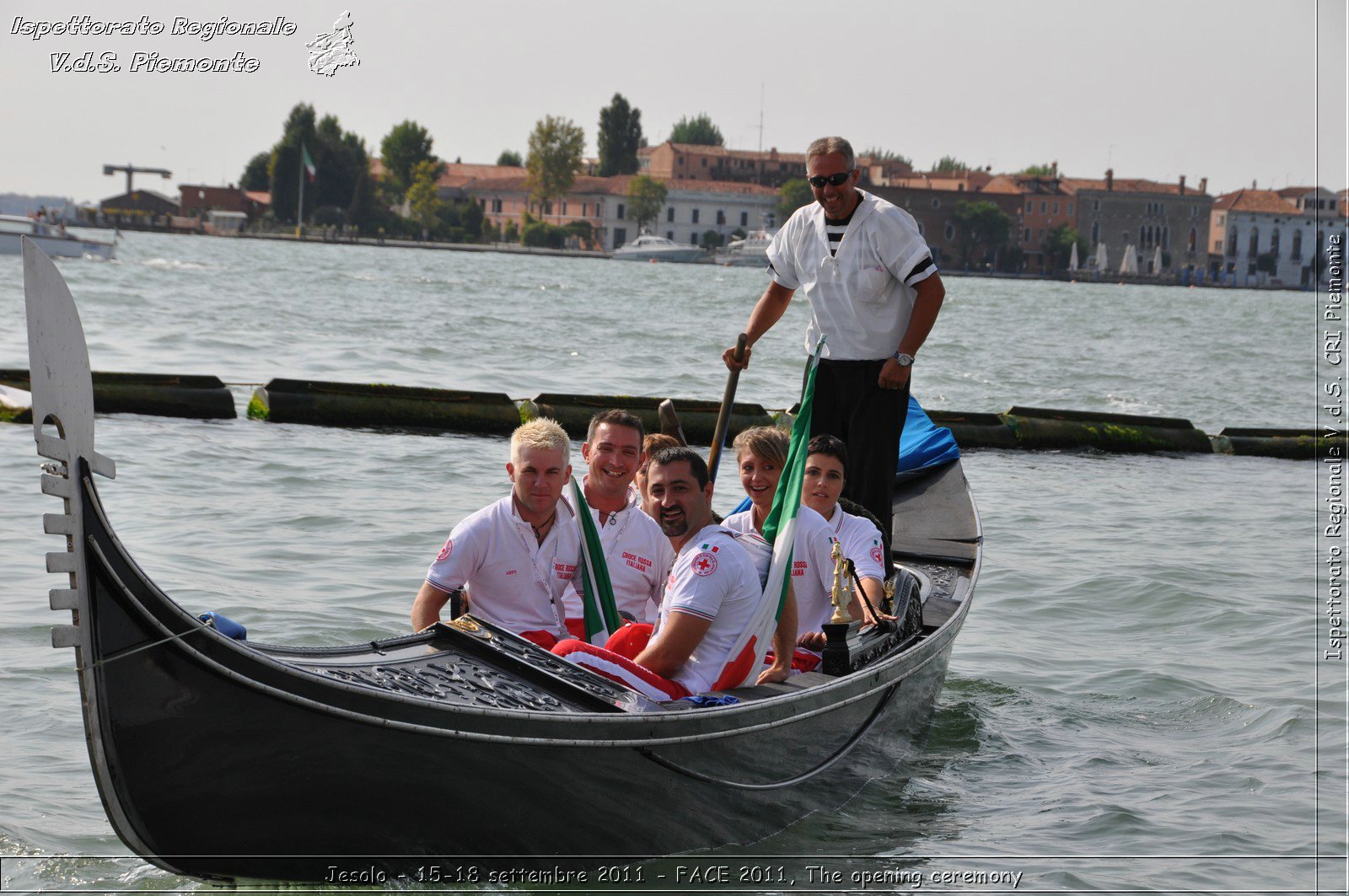 Jesolo - 15-18 settembre 2011 - FACE 2011, The opening ceremony -  Croce Rossa Italiana - Ispettorato Regionale Volontari del Soccorso Piemonte