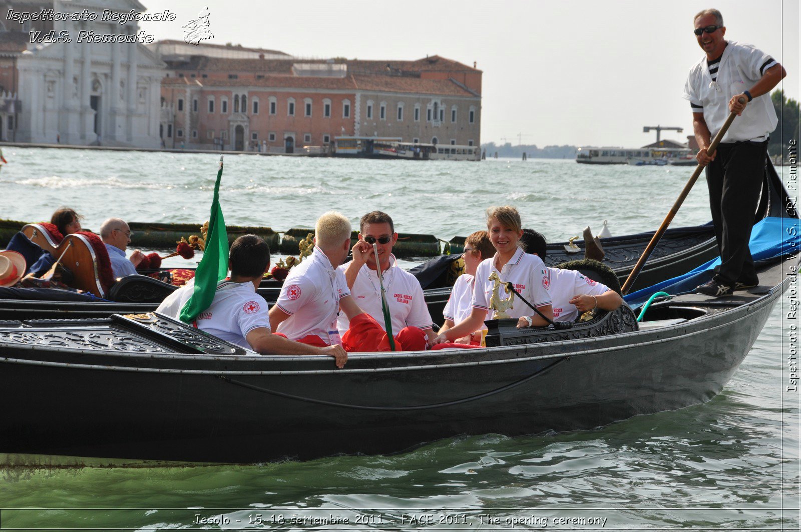 Jesolo - 15-18 settembre 2011 - FACE 2011, The opening ceremony -  Croce Rossa Italiana - Ispettorato Regionale Volontari del Soccorso Piemonte