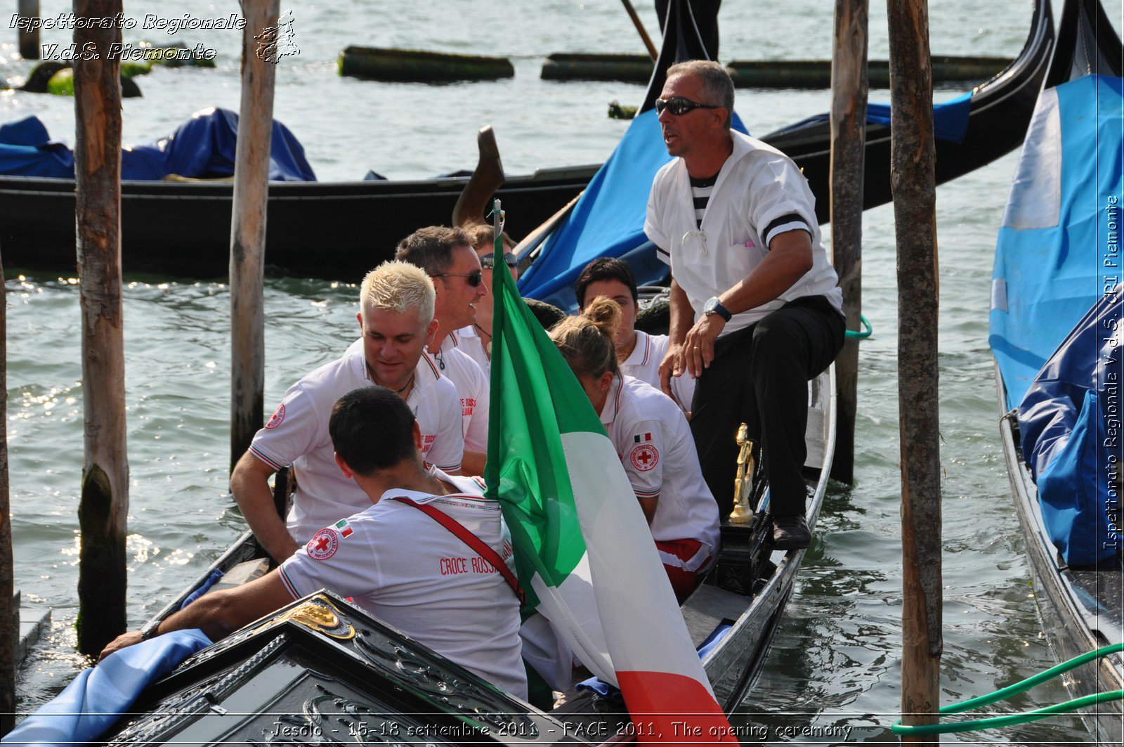Jesolo - 15-18 settembre 2011 - FACE 2011, The opening ceremony -  Croce Rossa Italiana - Ispettorato Regionale Volontari del Soccorso Piemonte