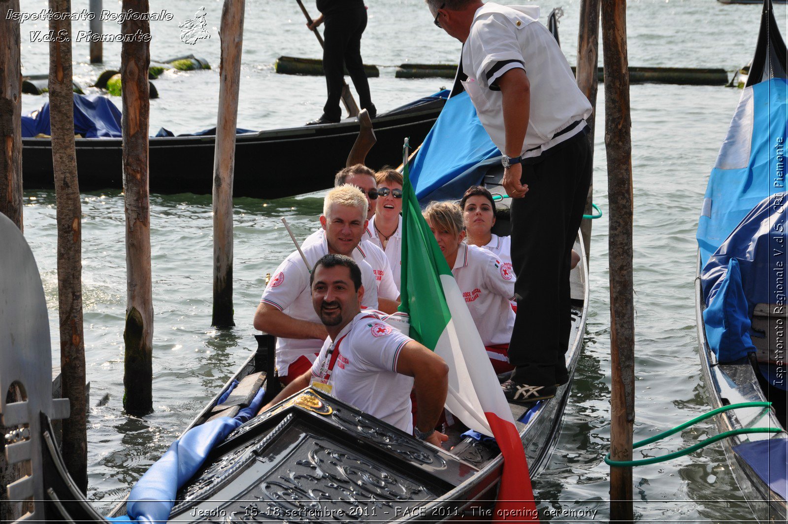 Jesolo - 15-18 settembre 2011 - FACE 2011, The opening ceremony -  Croce Rossa Italiana - Ispettorato Regionale Volontari del Soccorso Piemonte
