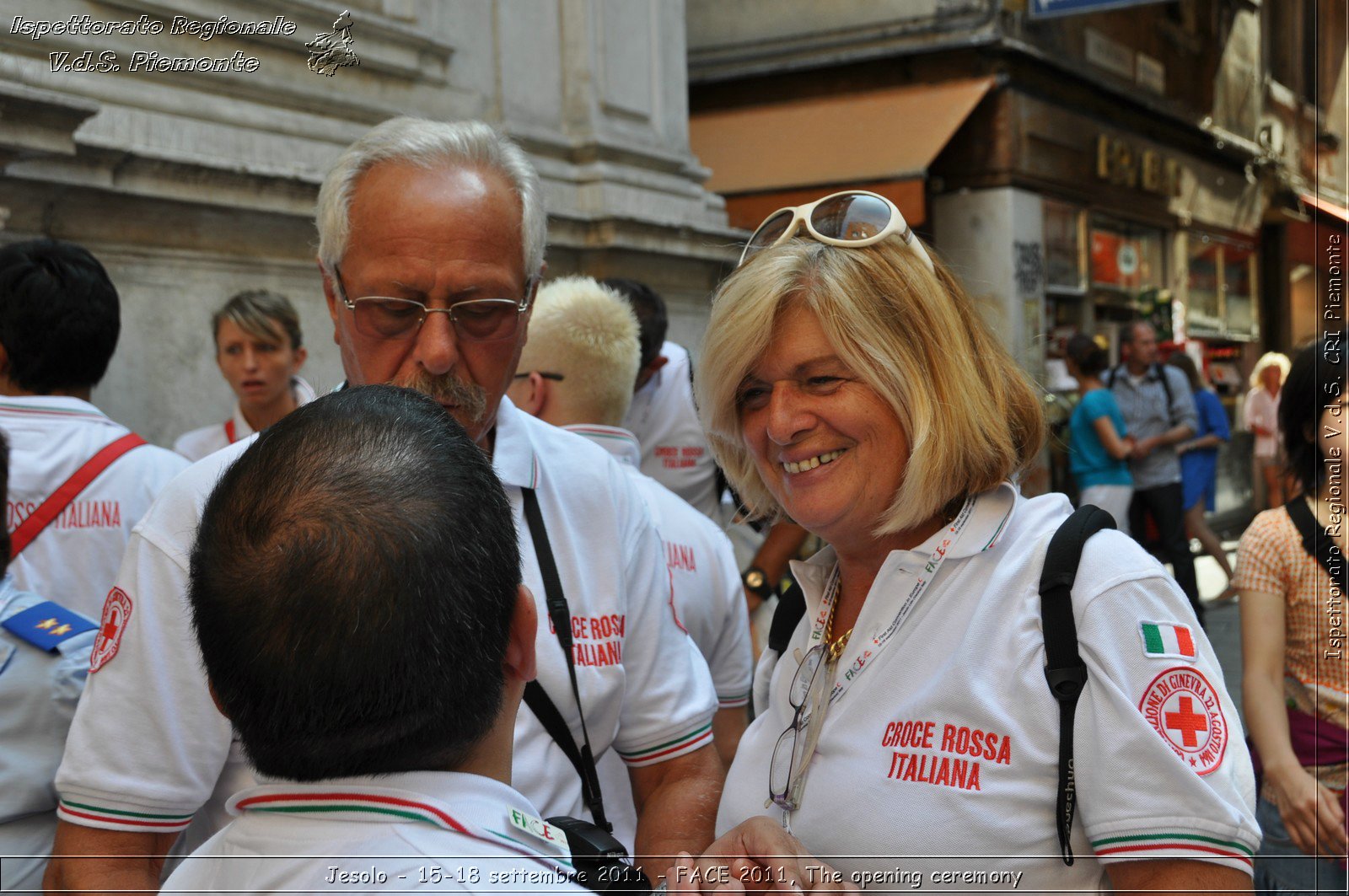 Jesolo - 15-18 settembre 2011 - FACE 2011, The opening ceremony -  Croce Rossa Italiana - Ispettorato Regionale Volontari del Soccorso Piemonte