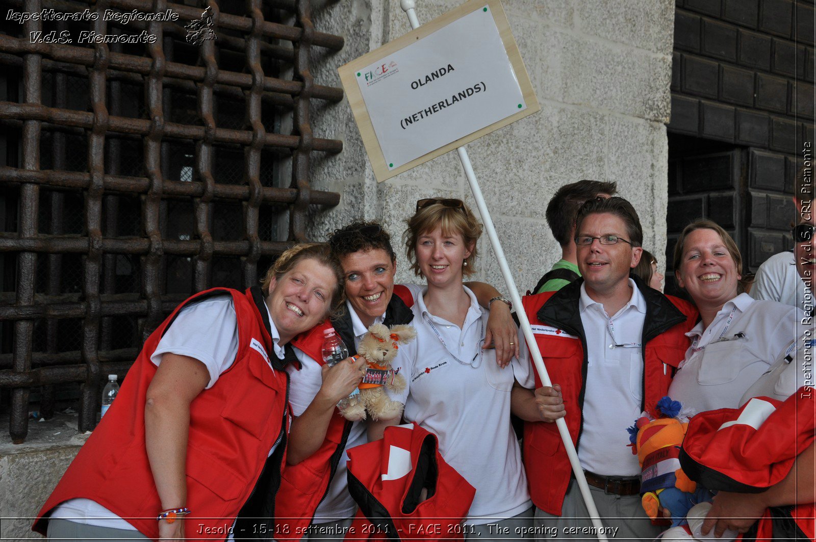 Jesolo - 15-18 settembre 2011 - FACE 2011, The opening ceremony -  Croce Rossa Italiana - Ispettorato Regionale Volontari del Soccorso Piemonte