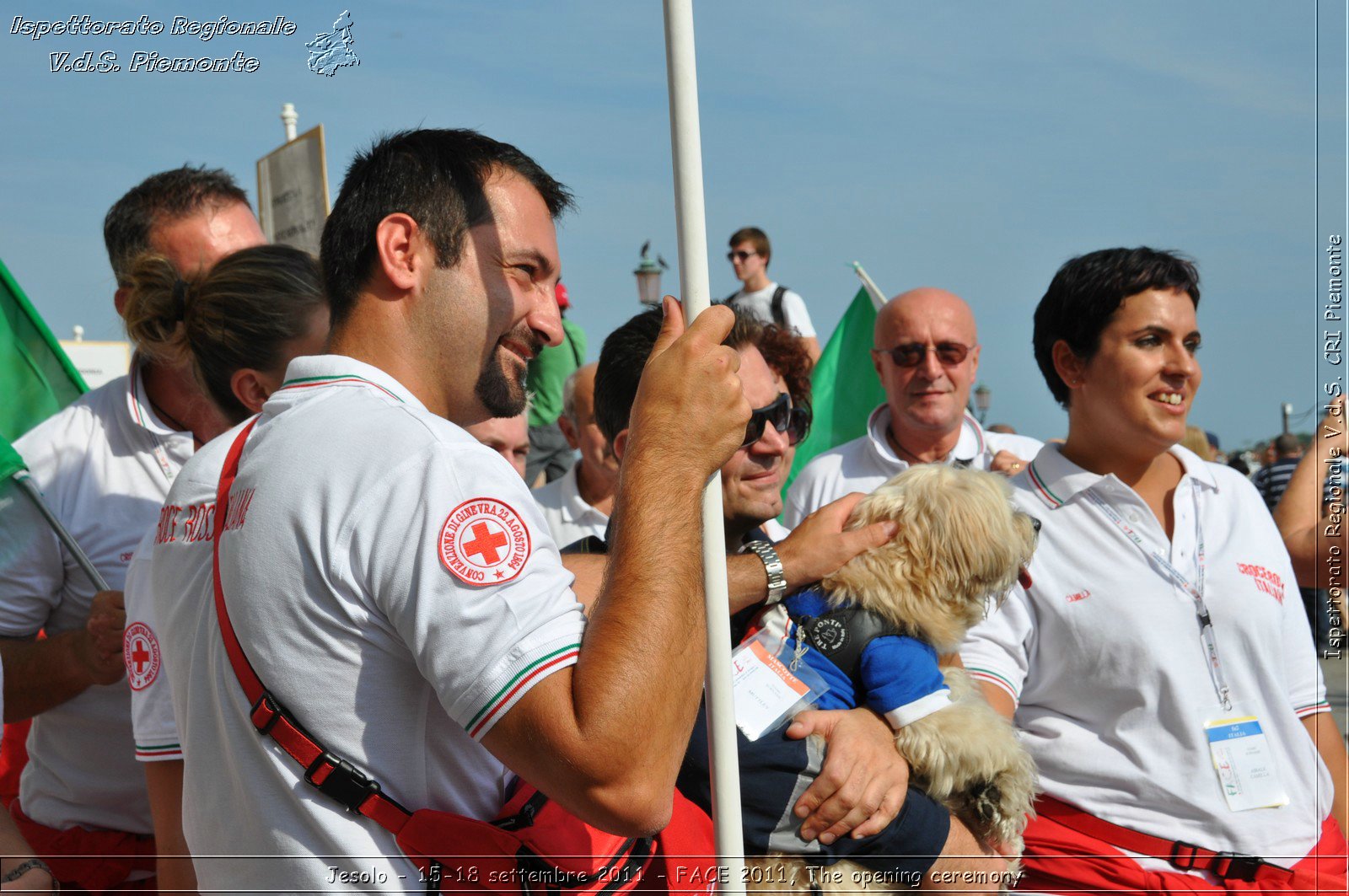 Jesolo - 15-18 settembre 2011 - FACE 2011, The opening ceremony -  Croce Rossa Italiana - Ispettorato Regionale Volontari del Soccorso Piemonte