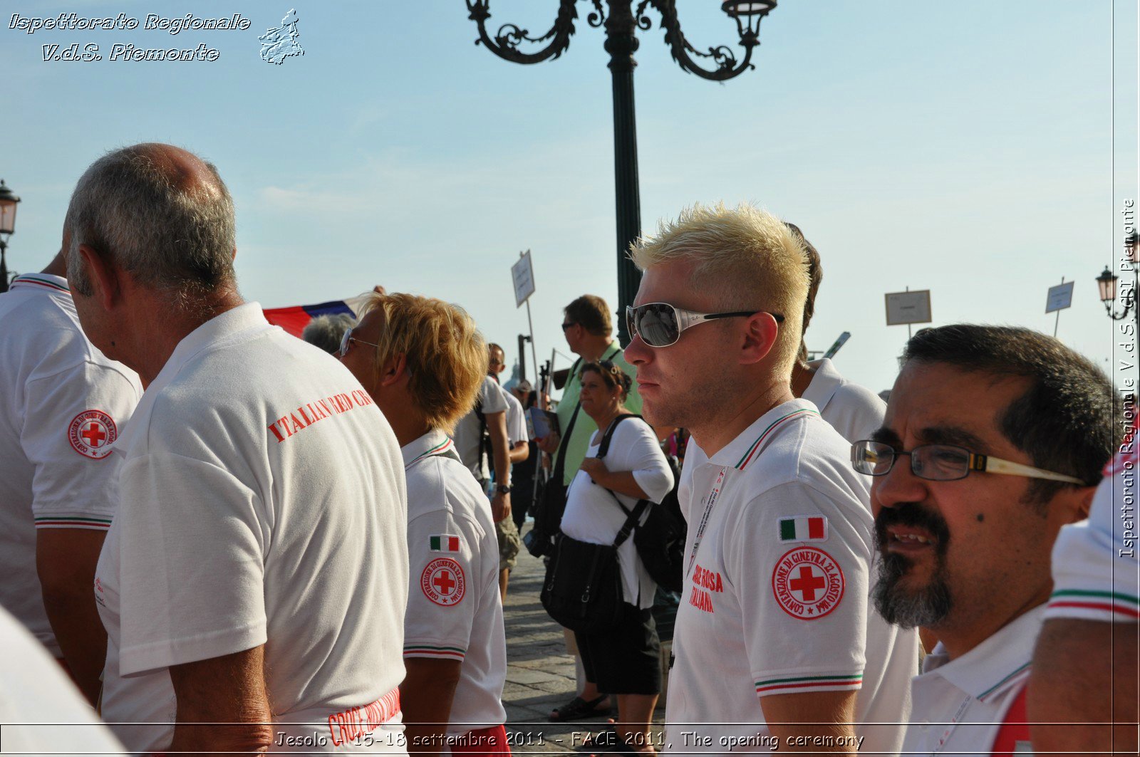 Jesolo - 15-18 settembre 2011 - FACE 2011, The opening ceremony -  Croce Rossa Italiana - Ispettorato Regionale Volontari del Soccorso Piemonte