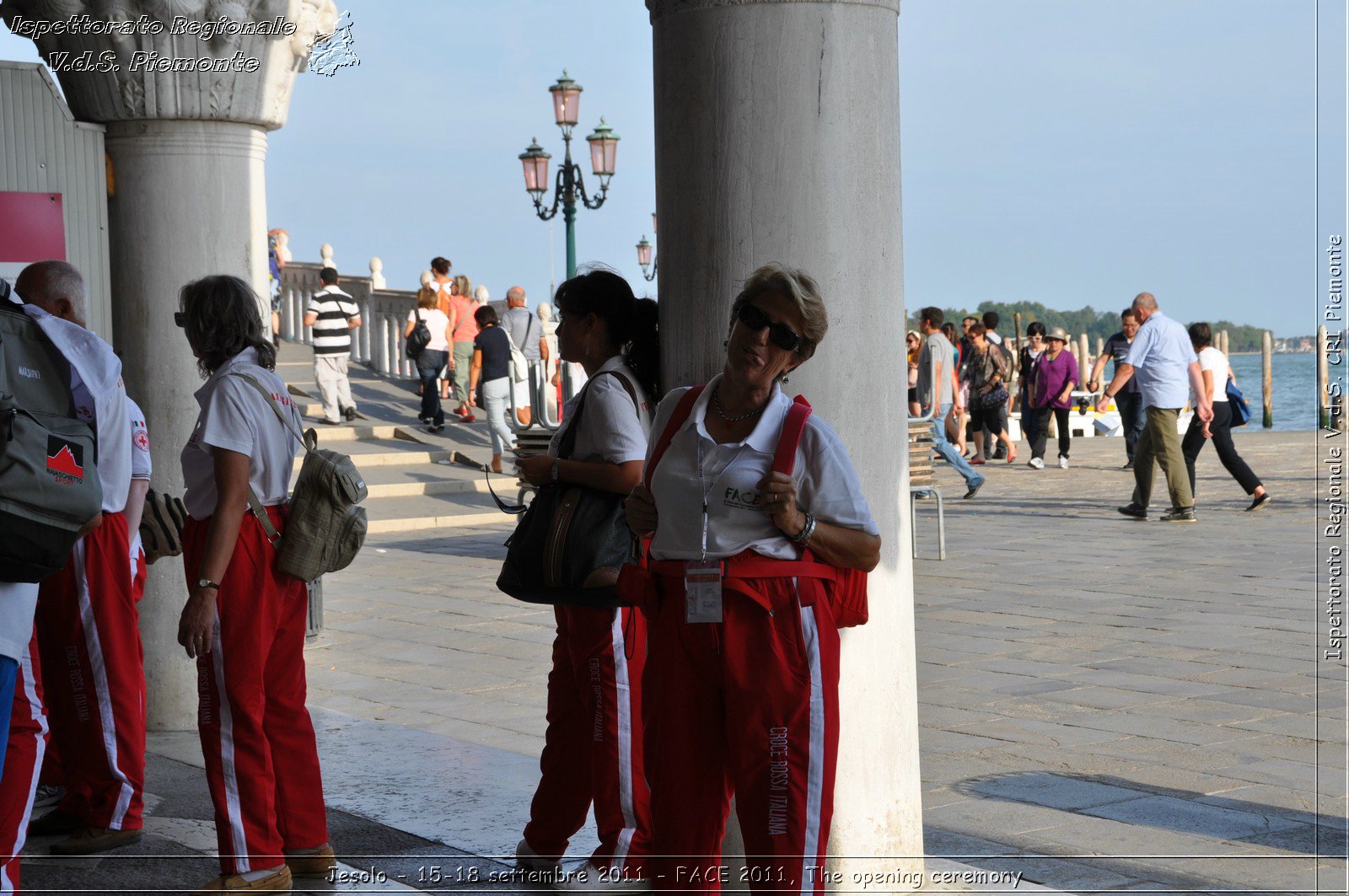 Jesolo - 15-18 settembre 2011 - FACE 2011, The opening ceremony -  Croce Rossa Italiana - Ispettorato Regionale Volontari del Soccorso Piemonte