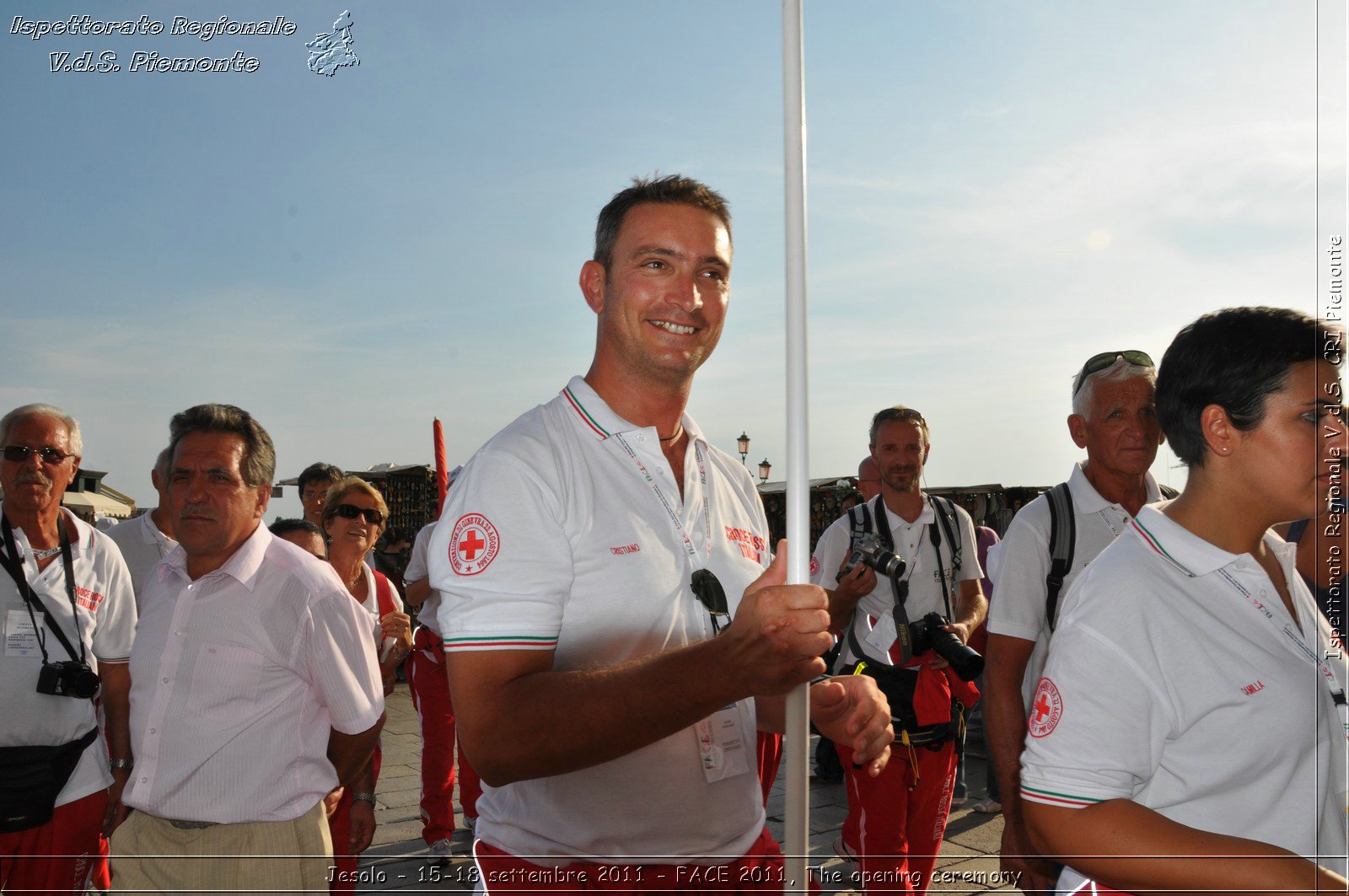 Jesolo - 15-18 settembre 2011 - FACE 2011, The opening ceremony -  Croce Rossa Italiana - Ispettorato Regionale Volontari del Soccorso Piemonte