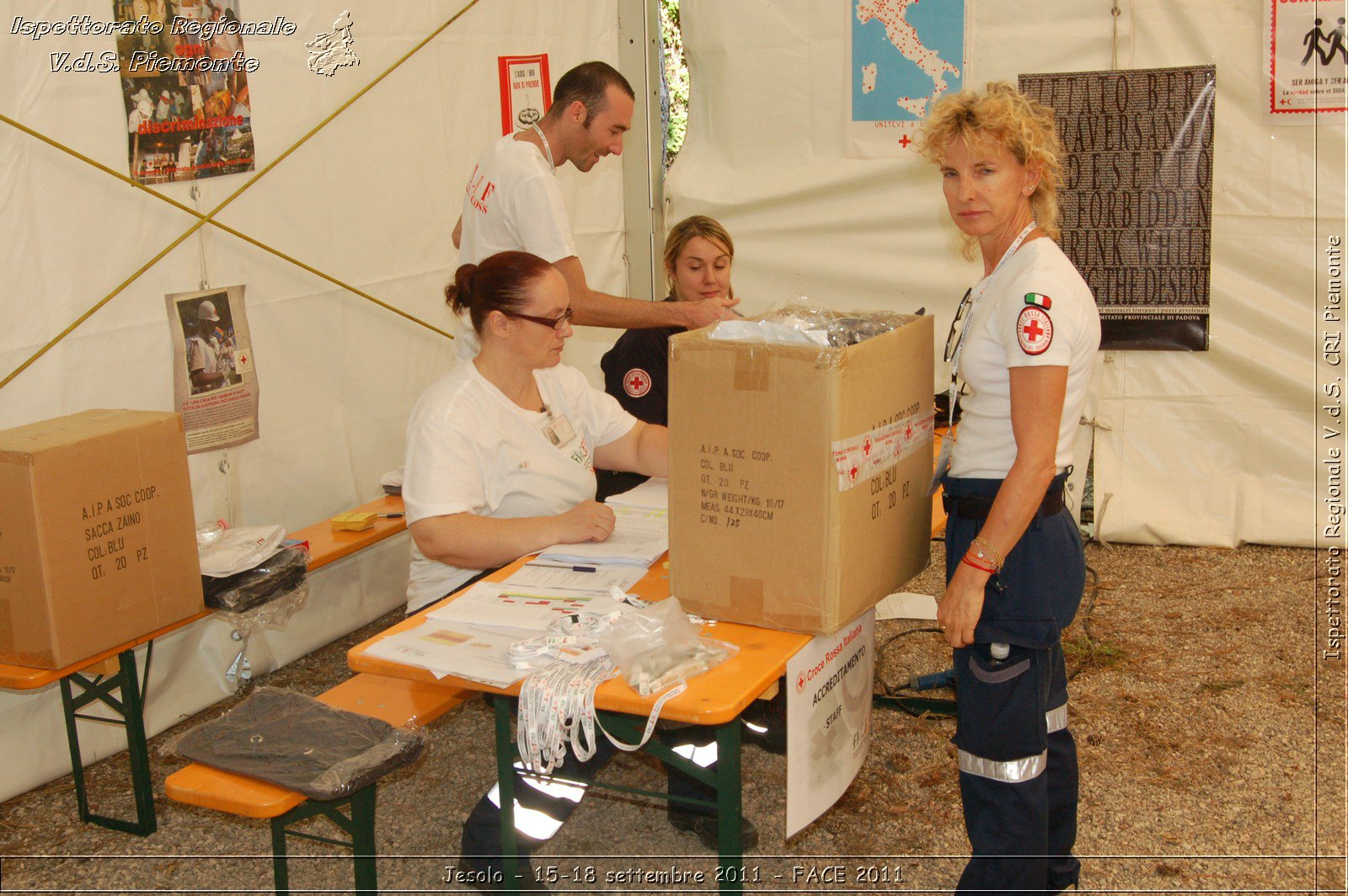 Jesolo - 15-18 settembre 2011 - FACE 2011 - Croce Rossa Italiana - Ispettorato Regionale Volontari del Soccorso Piemonte