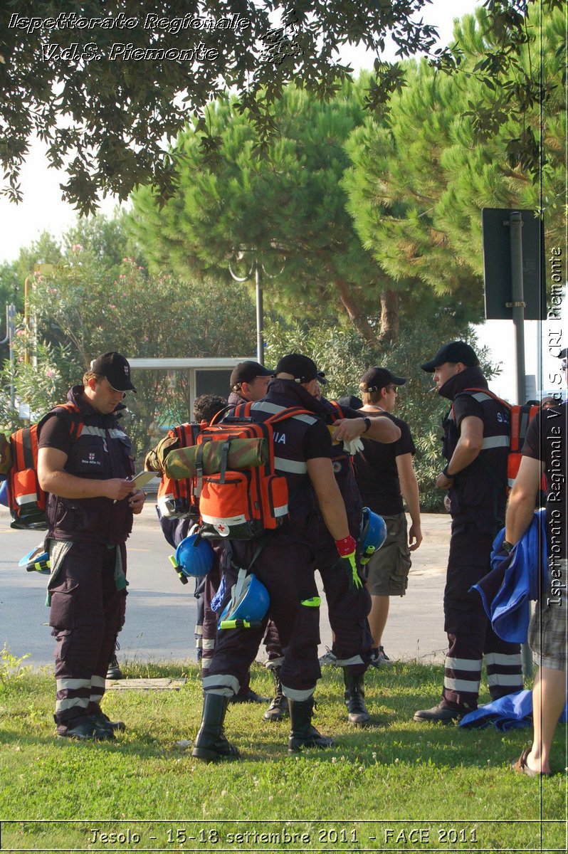 Jesolo - 15-18 settembre 2011 - FACE 2011 - Croce Rossa Italiana - Ispettorato Regionale Volontari del Soccorso Piemonte