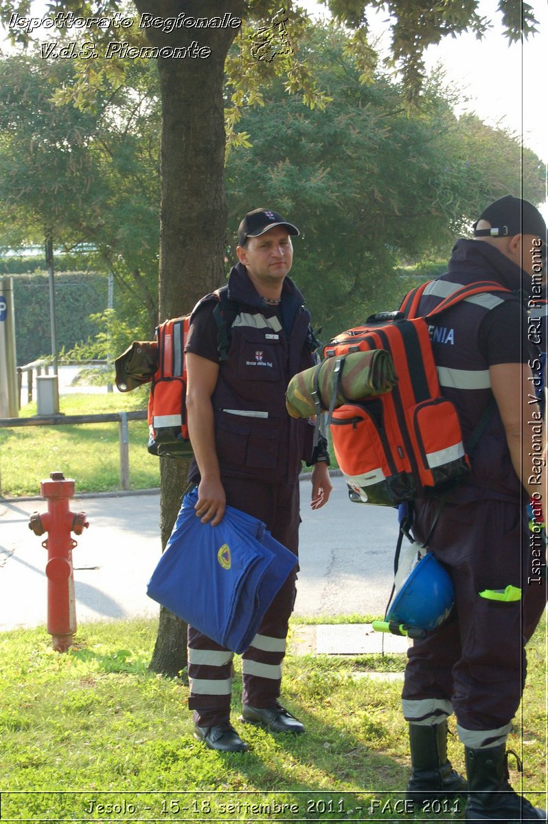 Jesolo - 15-18 settembre 2011 - FACE 2011 - Croce Rossa Italiana - Ispettorato Regionale Volontari del Soccorso Piemonte