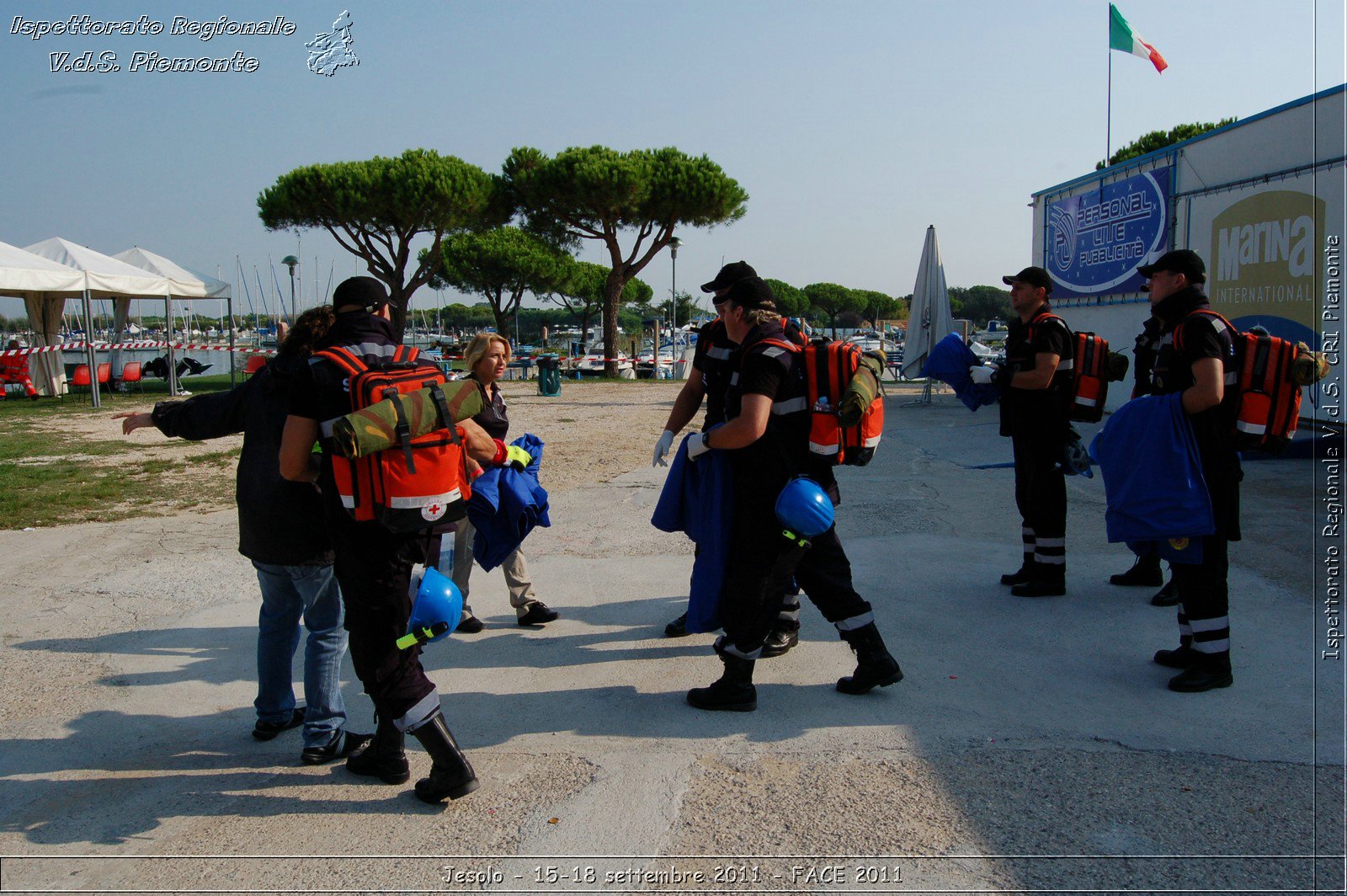 Jesolo - 15-18 settembre 2011 - FACE 2011 - Croce Rossa Italiana - Ispettorato Regionale Volontari del Soccorso Piemonte