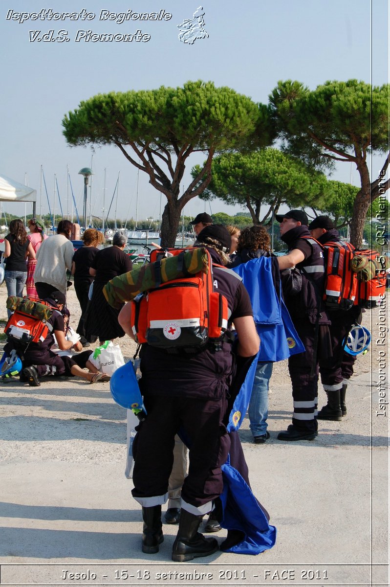 Jesolo - 15-18 settembre 2011 - FACE 2011 - Croce Rossa Italiana - Ispettorato Regionale Volontari del Soccorso Piemonte