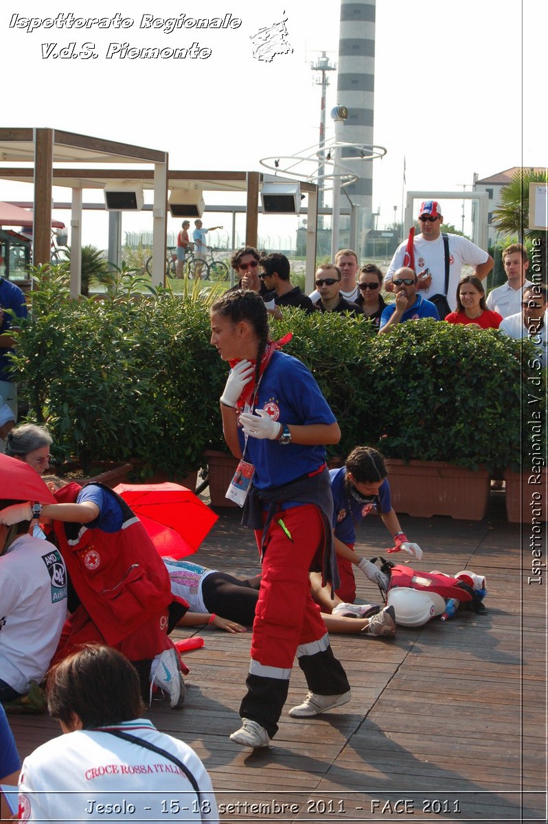 Jesolo - 15-18 settembre 2011 - FACE 2011 - Croce Rossa Italiana - Ispettorato Regionale Volontari del Soccorso Piemonte