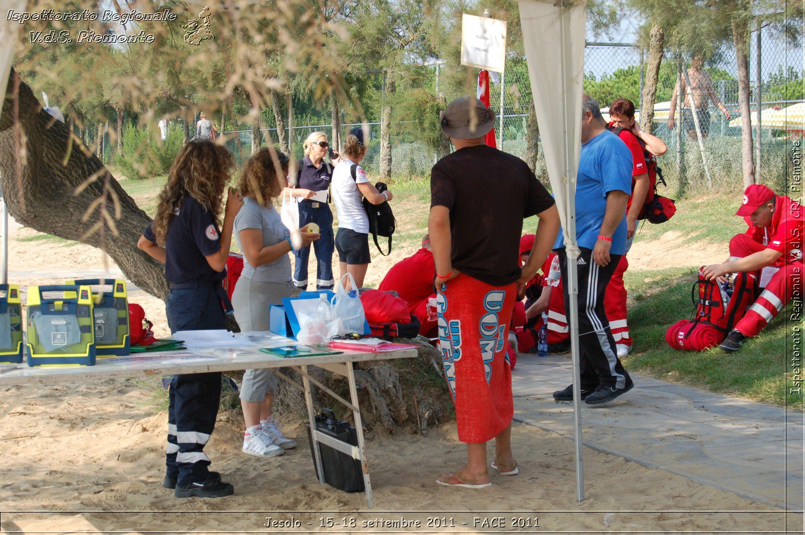 Jesolo - 15-18 settembre 2011 - FACE 2011 - Croce Rossa Italiana - Ispettorato Regionale Volontari del Soccorso Piemonte