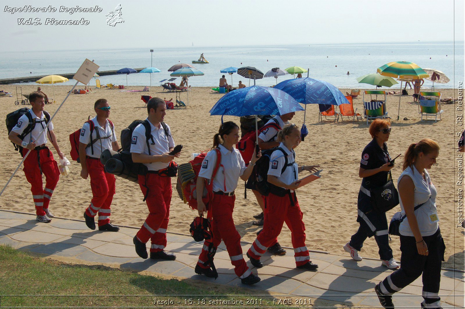 Jesolo - 15-18 settembre 2011 - FACE 2011 - Croce Rossa Italiana - Ispettorato Regionale Volontari del Soccorso Piemonte