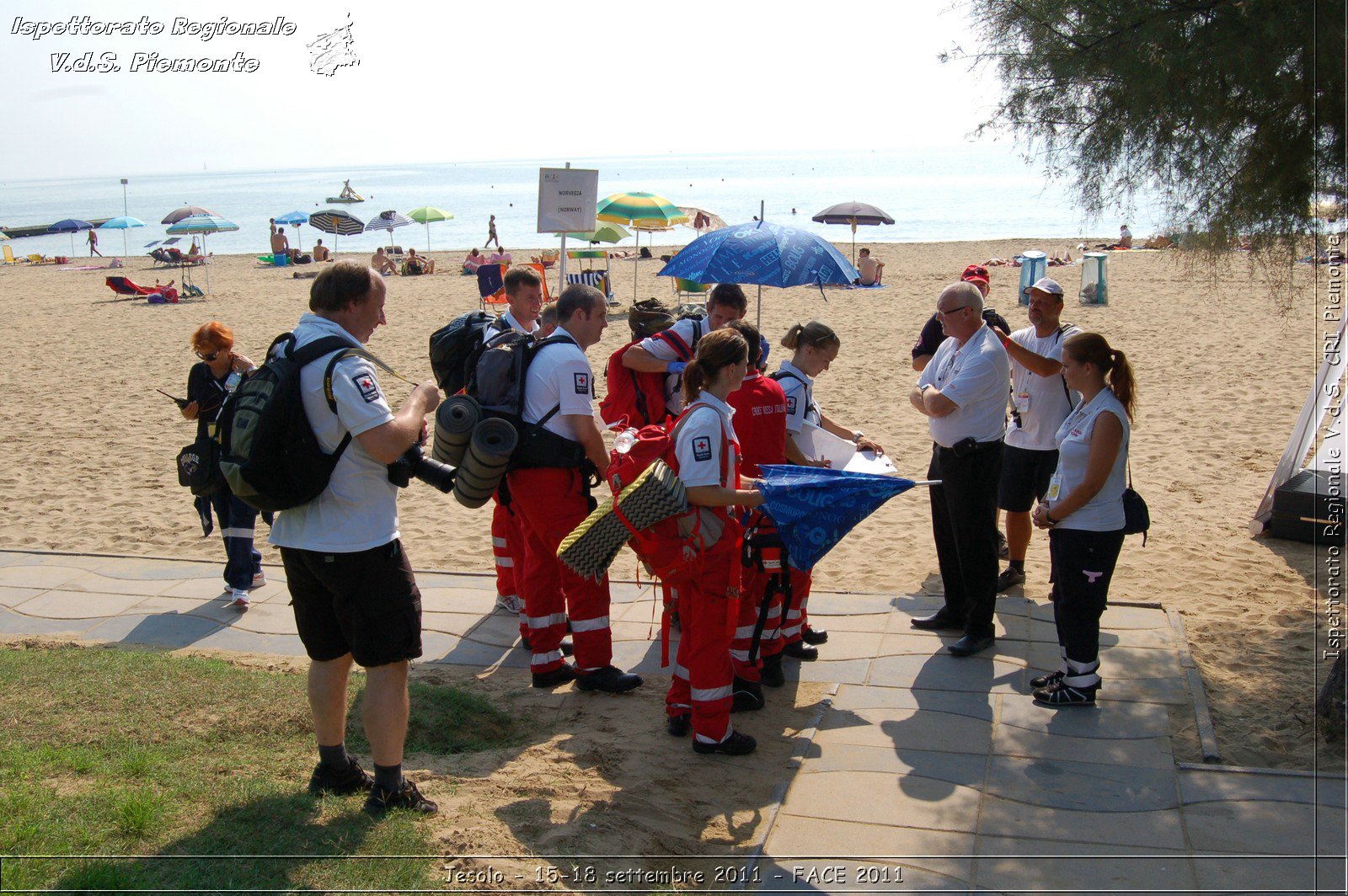 Jesolo - 15-18 settembre 2011 - FACE 2011 - Croce Rossa Italiana - Ispettorato Regionale Volontari del Soccorso Piemonte